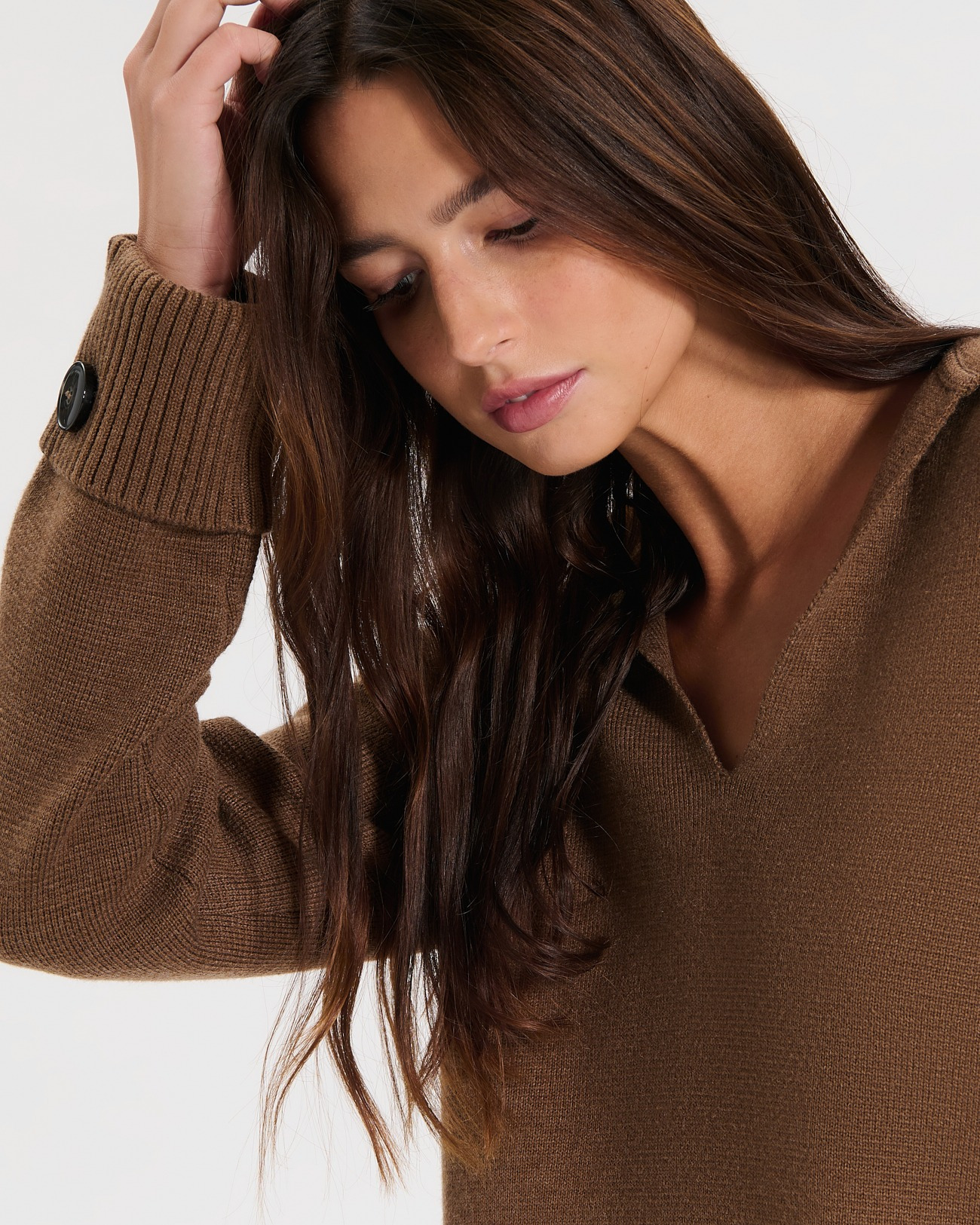 Pull Nilim Noisette en Laine