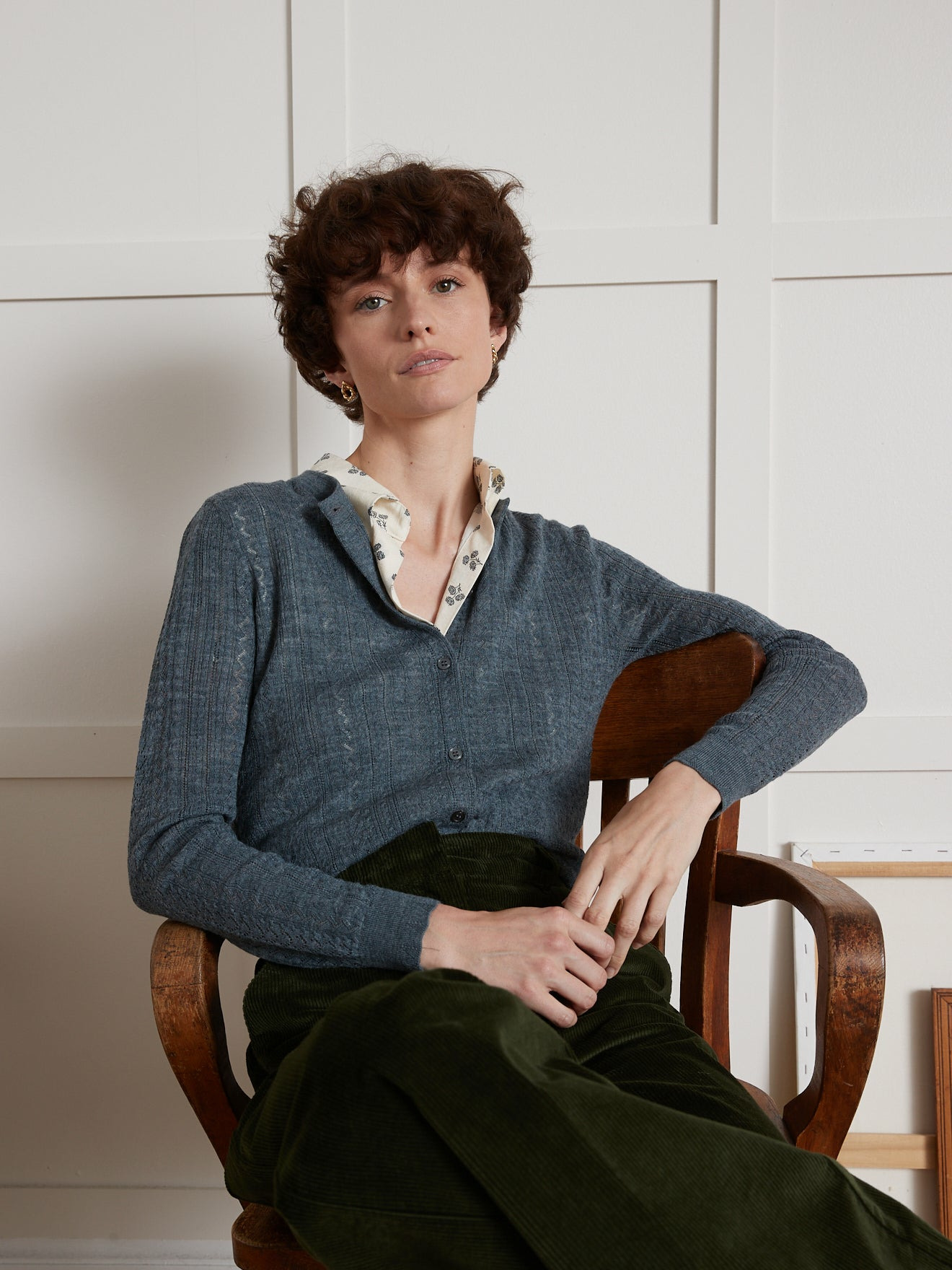 CARDIGAN AJOURE