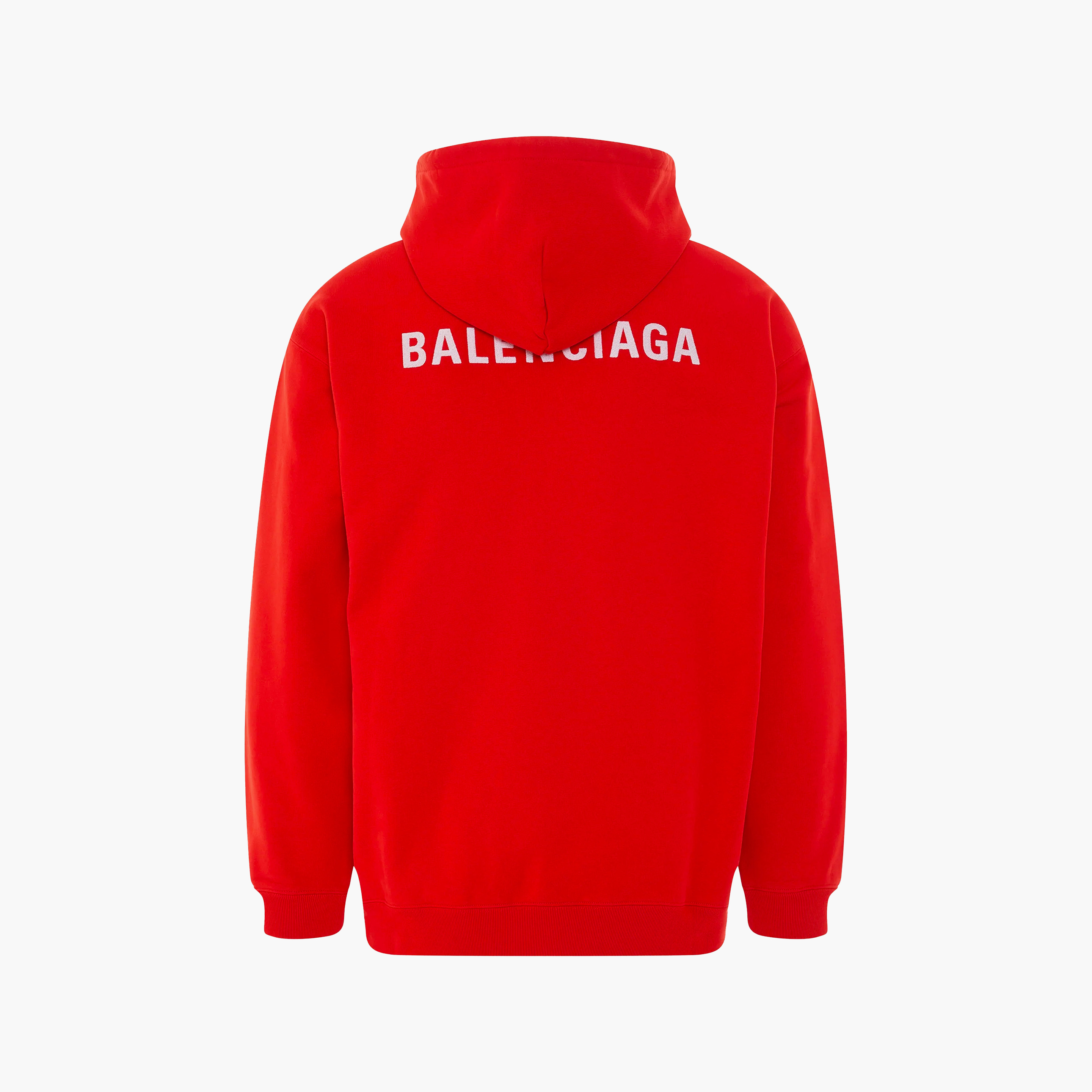 Balenciaga Hoodie Logo Rouge