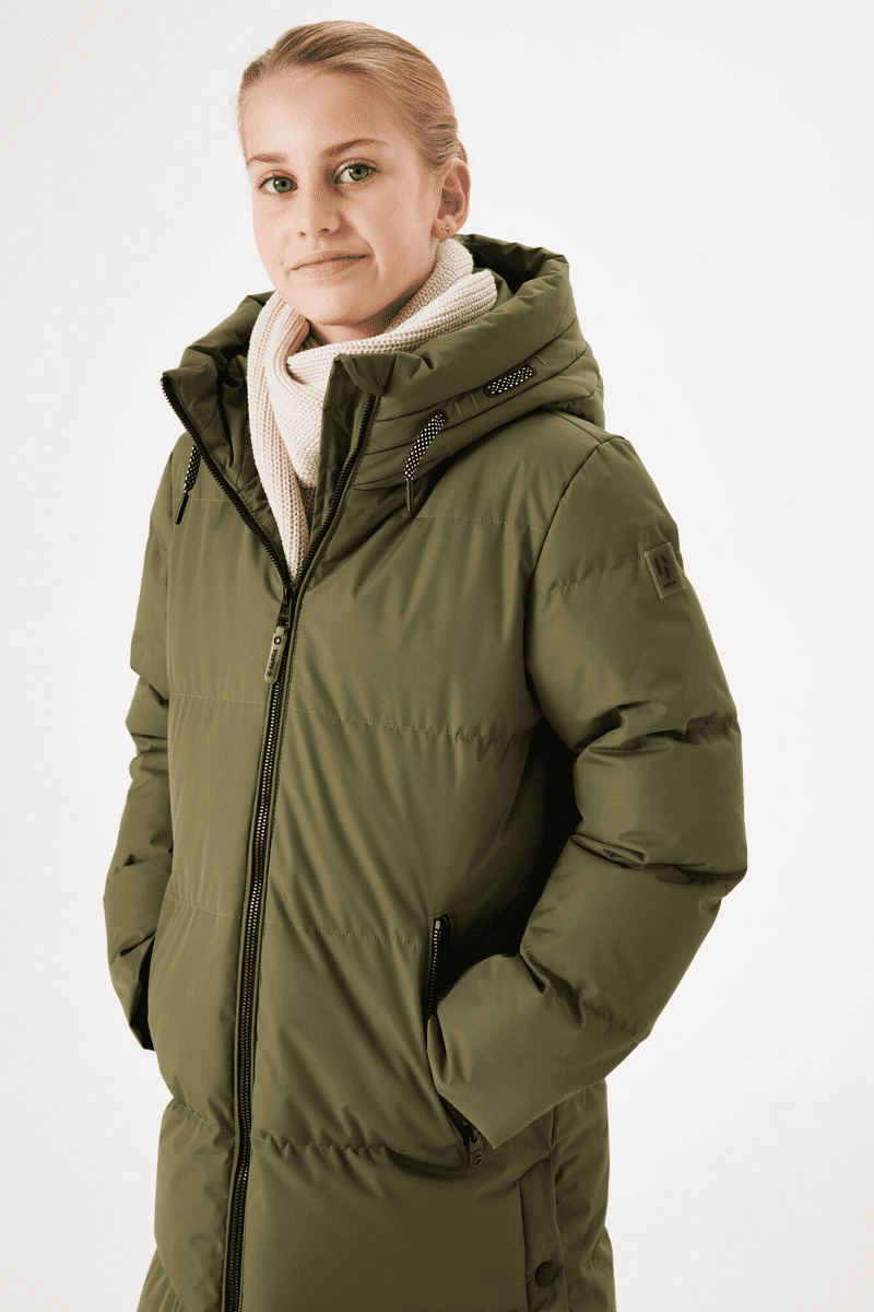 Girls Coat Green