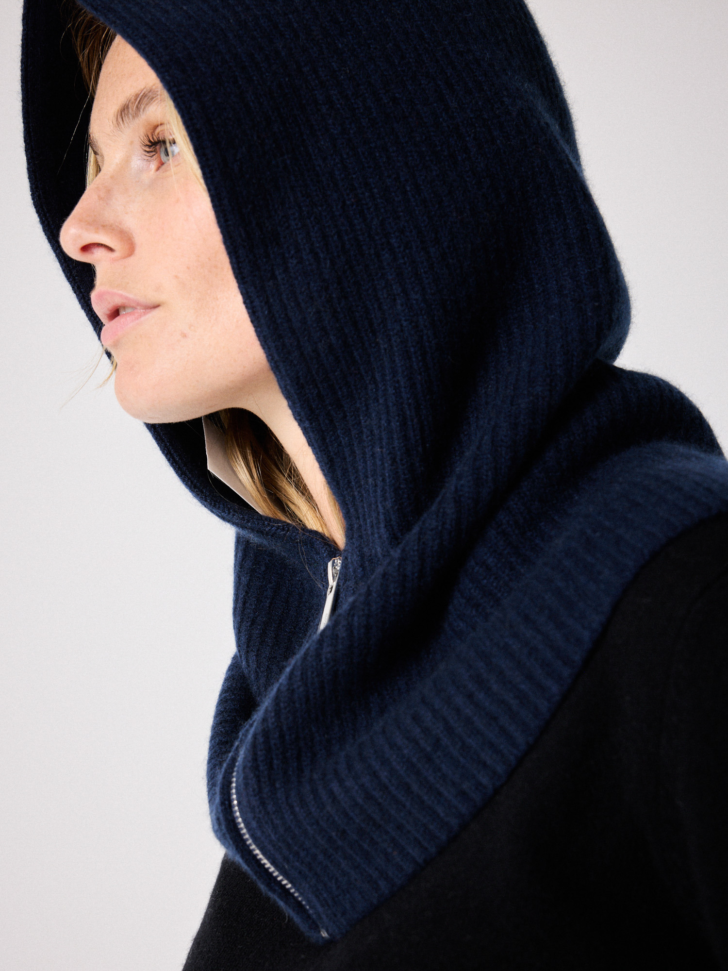 Cagoule en cachemire Gustave MARINE