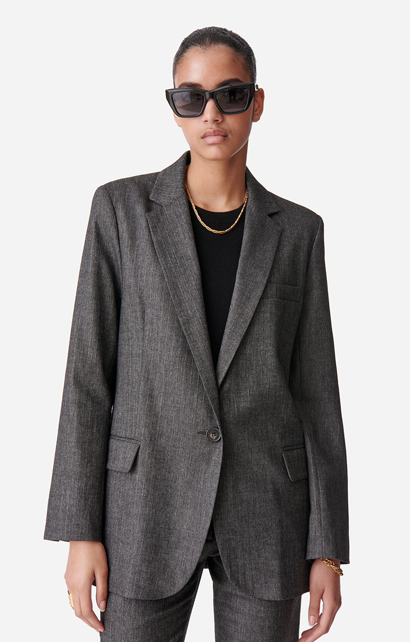 Veste Tilia En Laine Mélangée