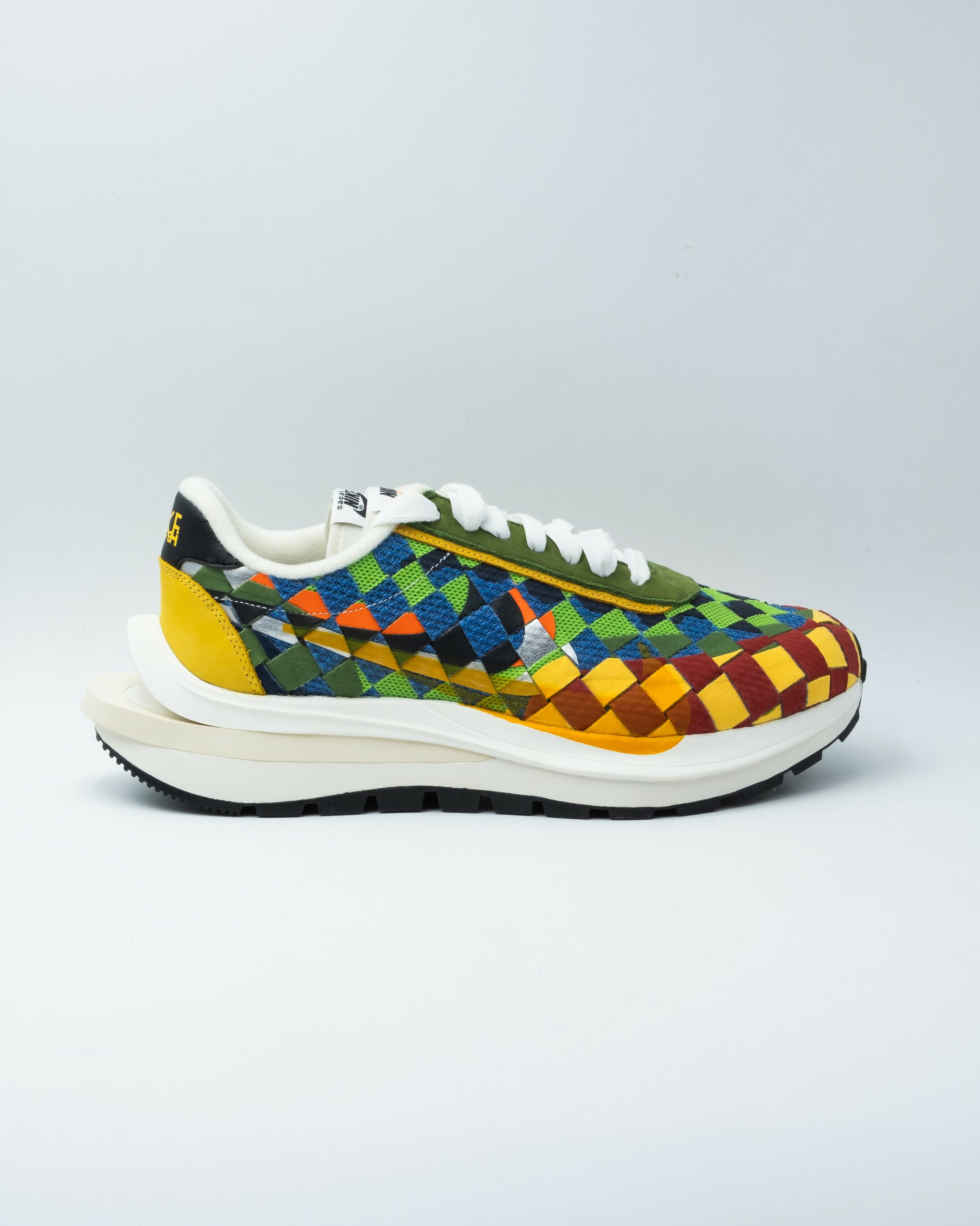 Nike VaporWaffle Woven sacai Jean Paul Gaultier Green Gusto