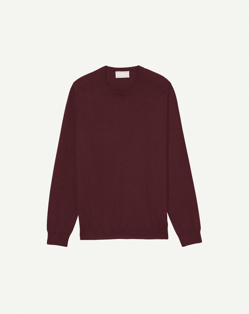 Pull col rond ultrafin - Homme - DAHLIA