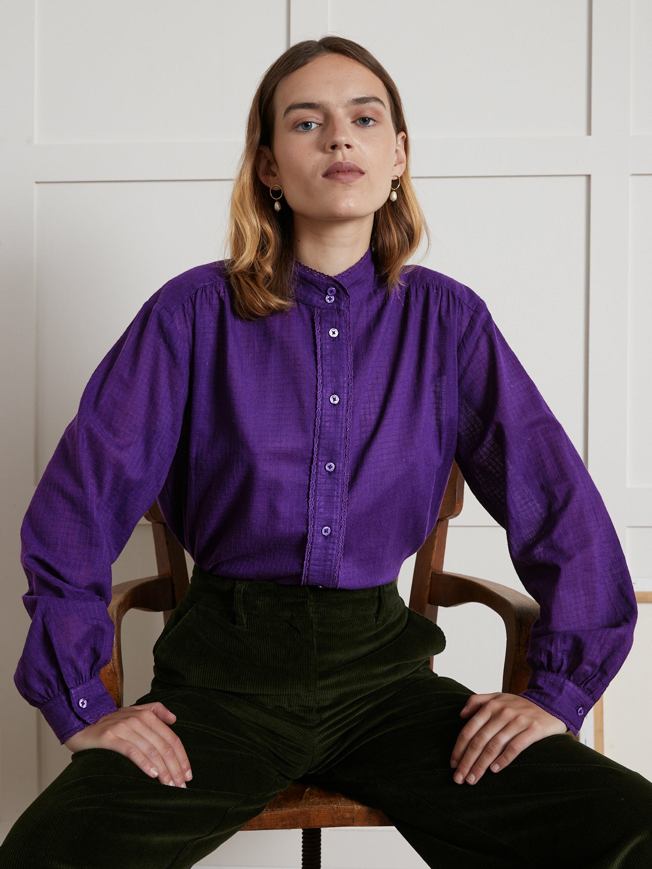 BLOUSE GALON RIPSTOP