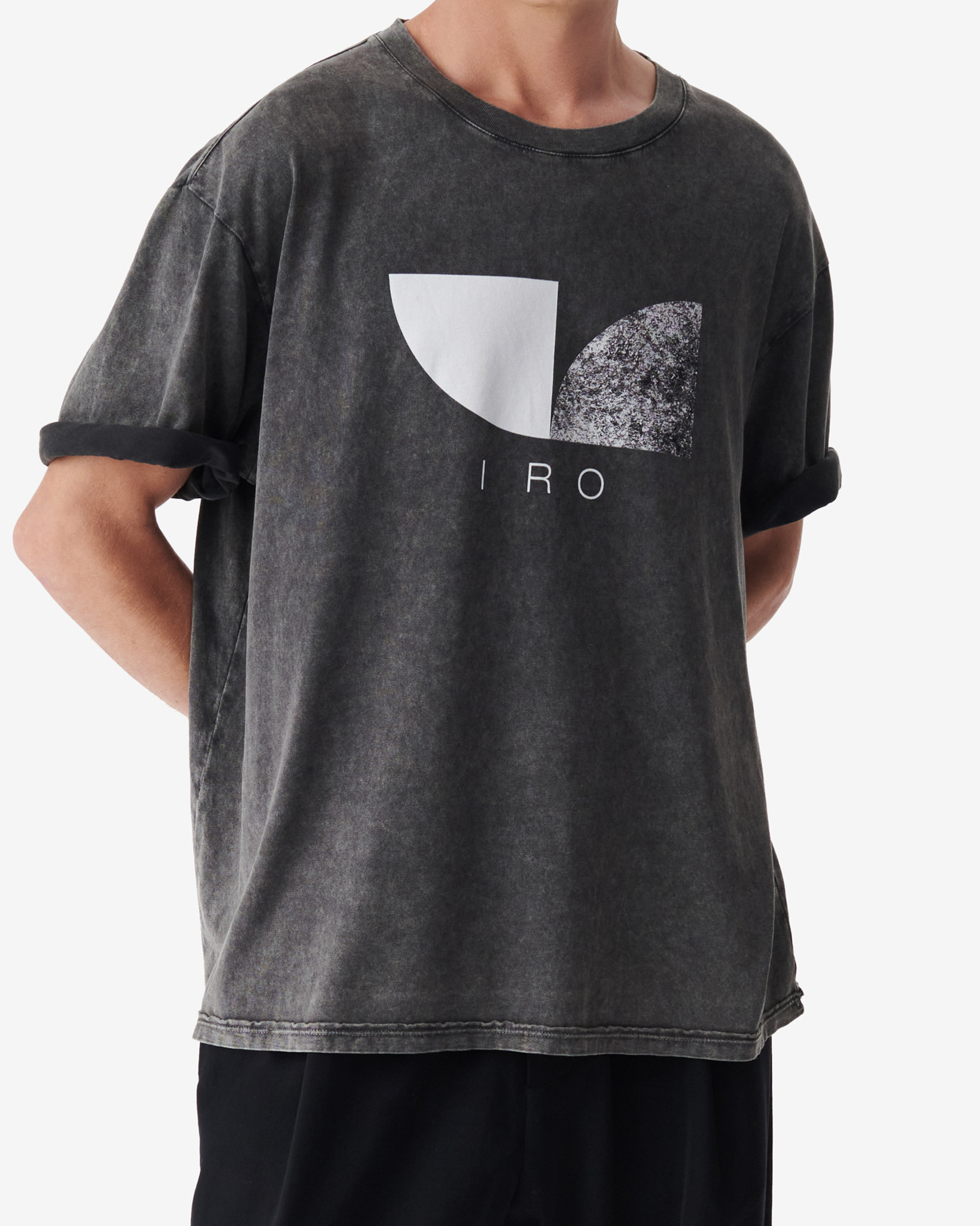 T-Shirt Imprimé Col Rond Ouri