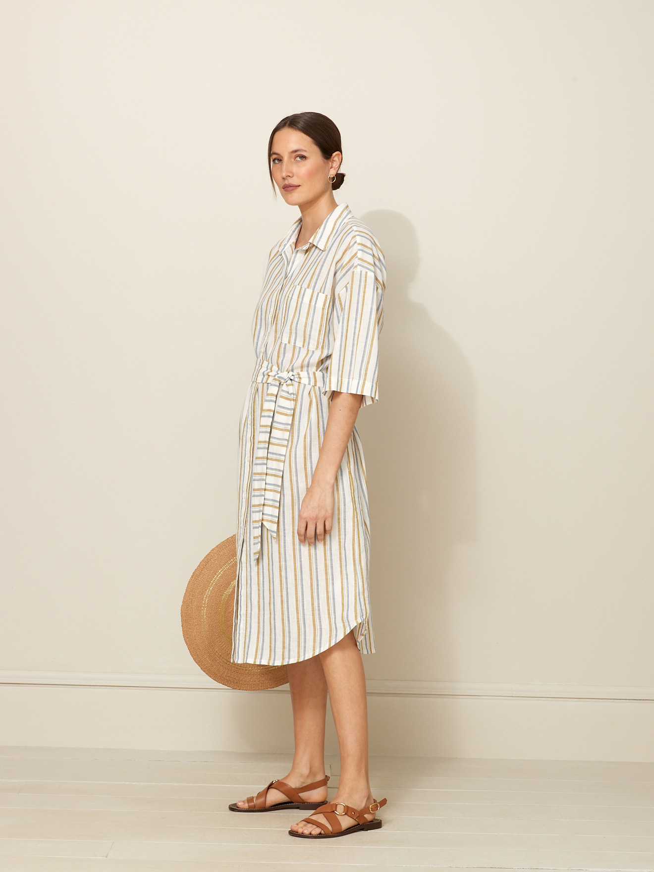 ROBE RAYEE LONGUE
