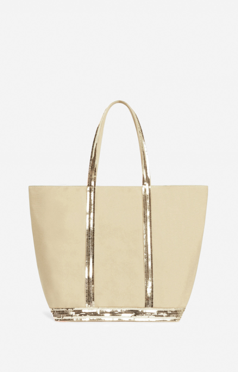 Cabas L En Toile En Lyocell Et Coton