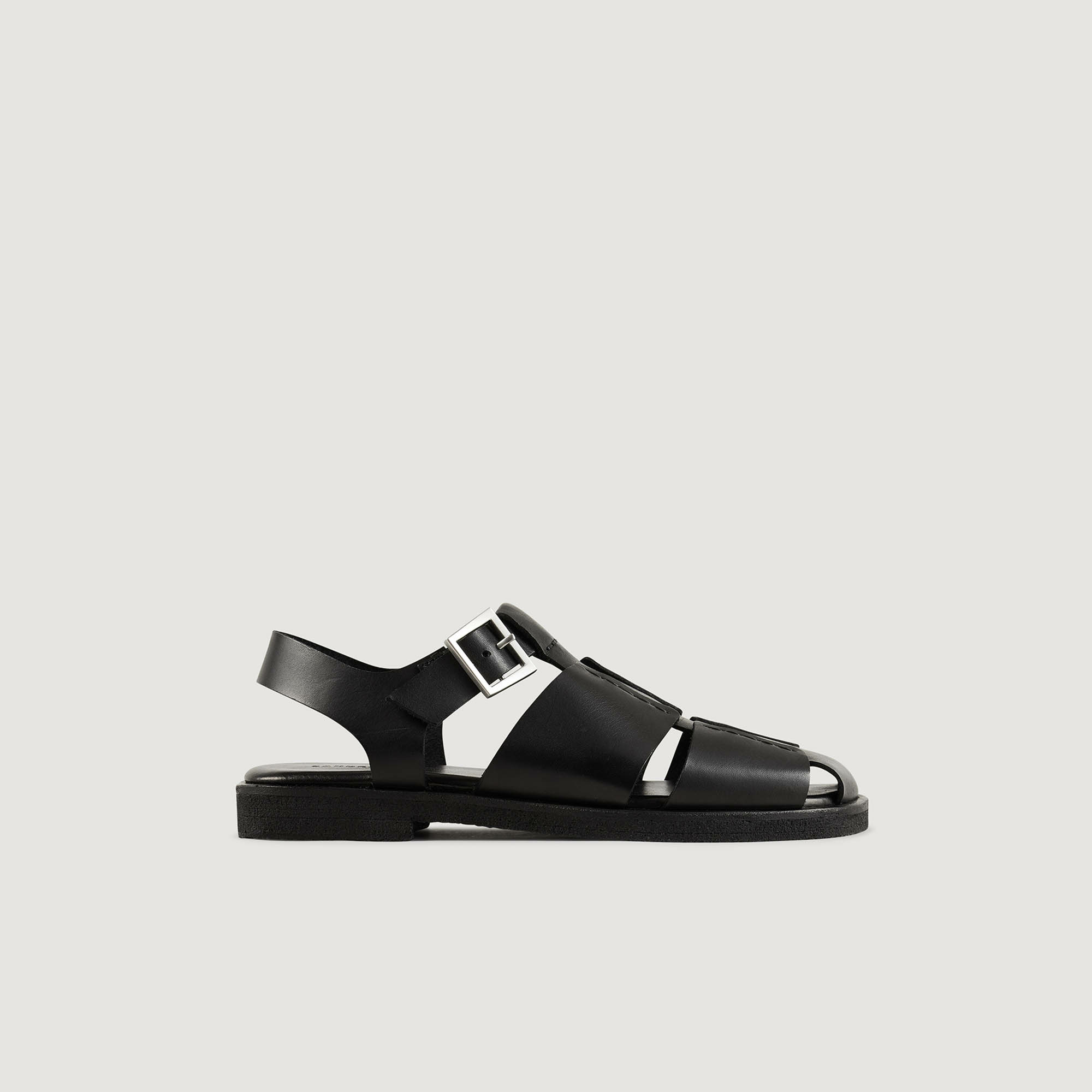 Sandales en cuir