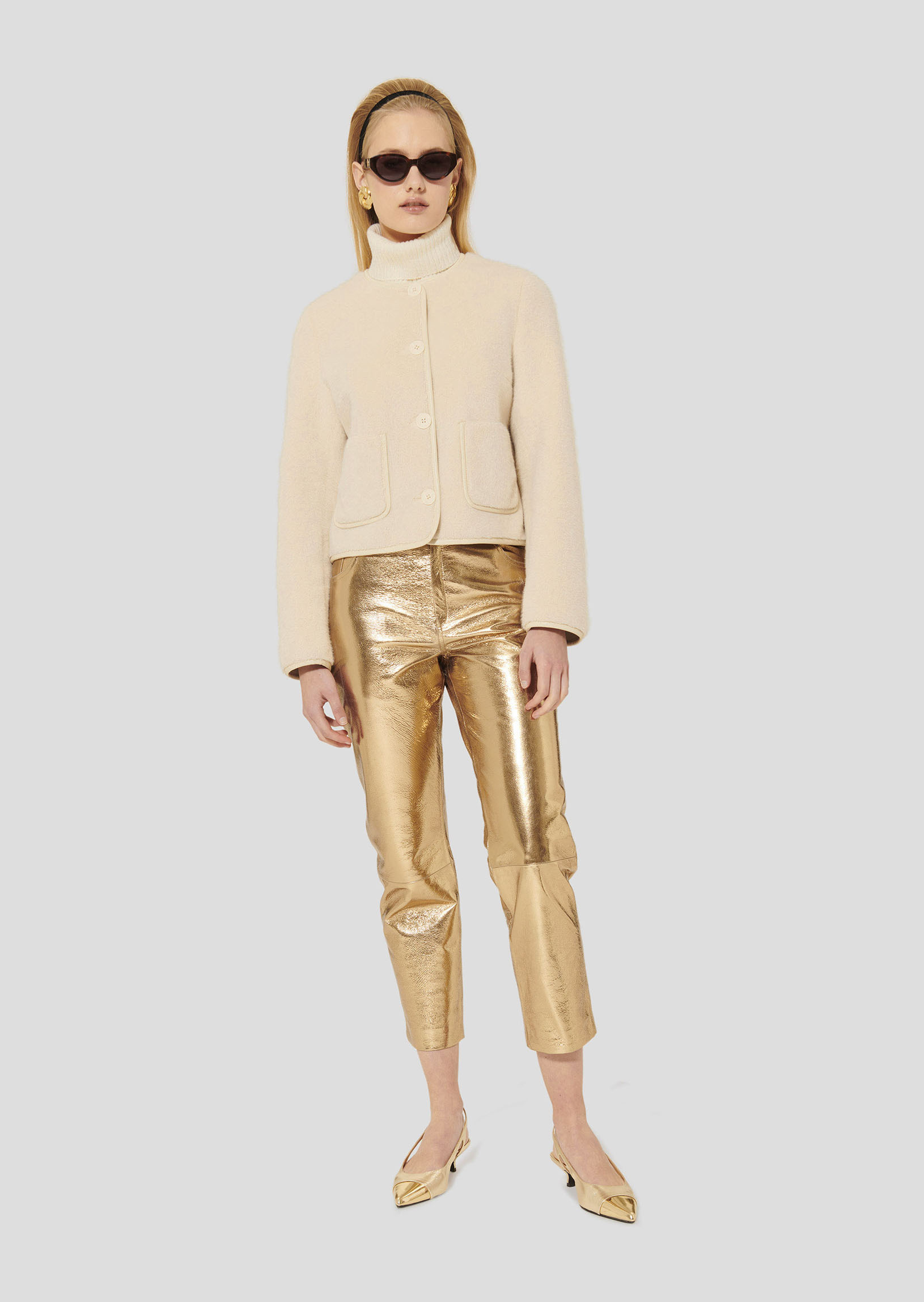 Veste Venice-Craie en Polyester