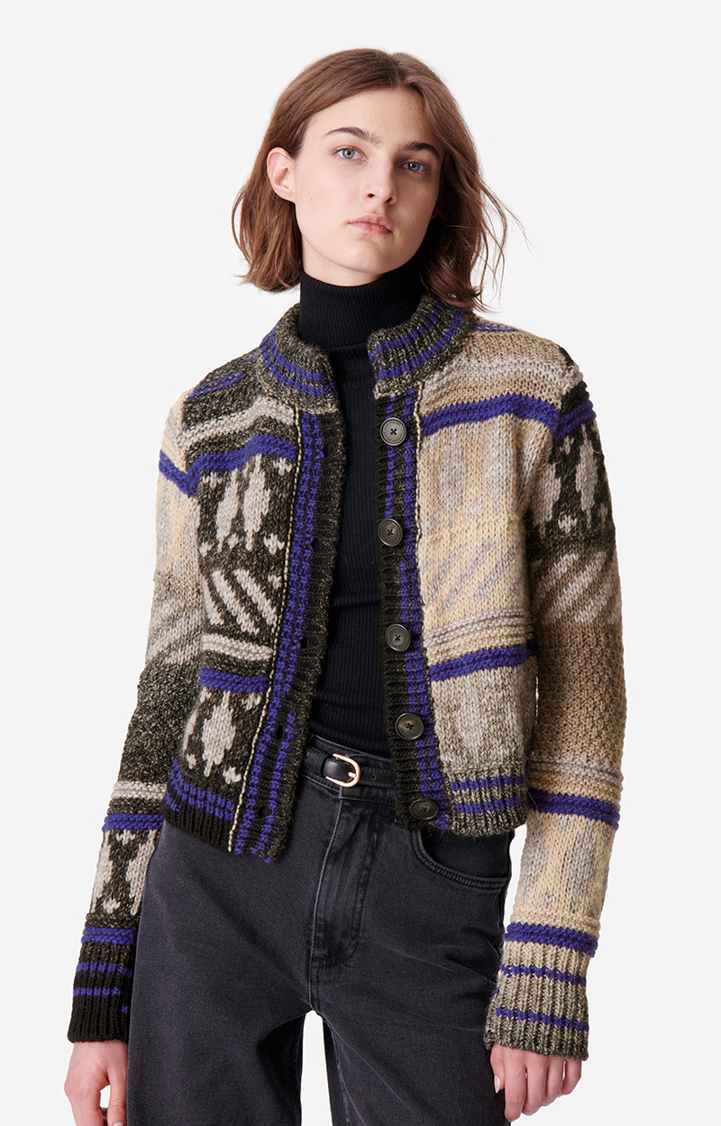 Pull Diamenta En Laine & Alpaga