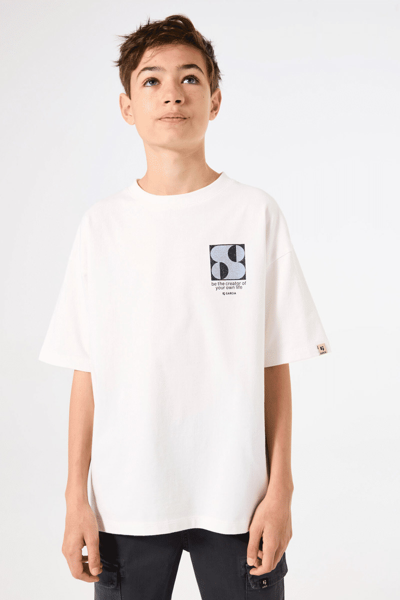 Boys T-shirt White