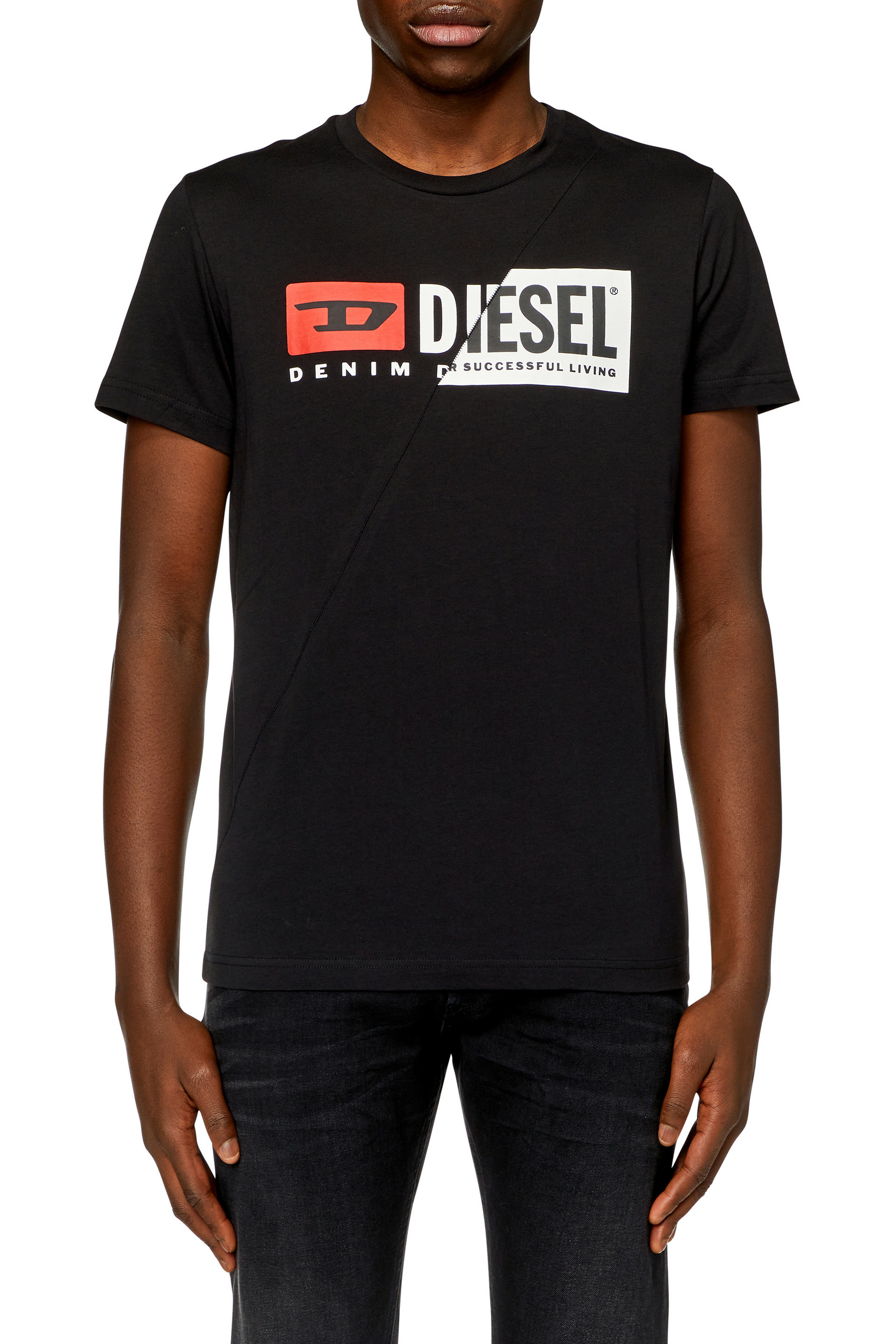 T-shirt avec deux logos imprimés