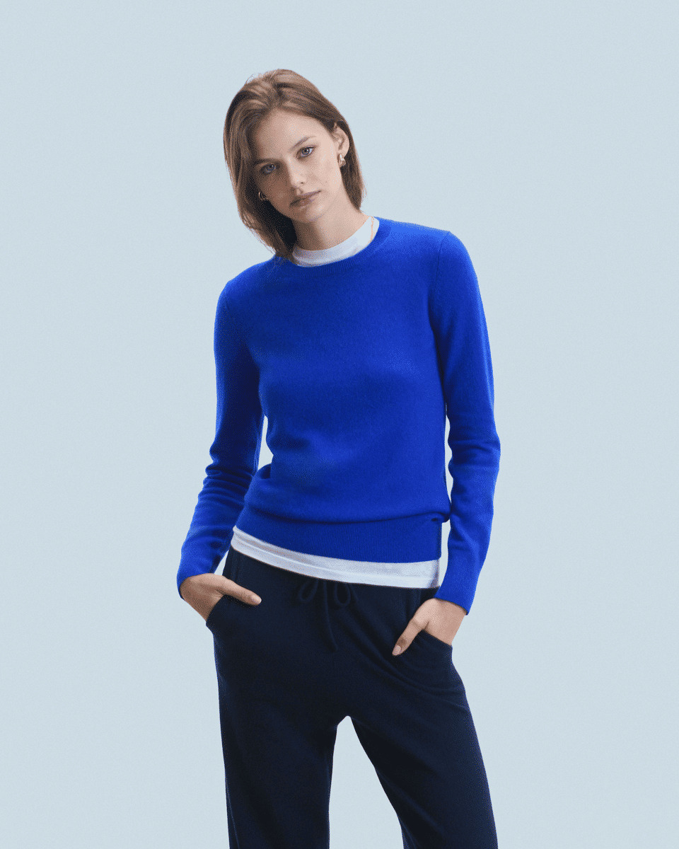 Pull Col Rond Basique