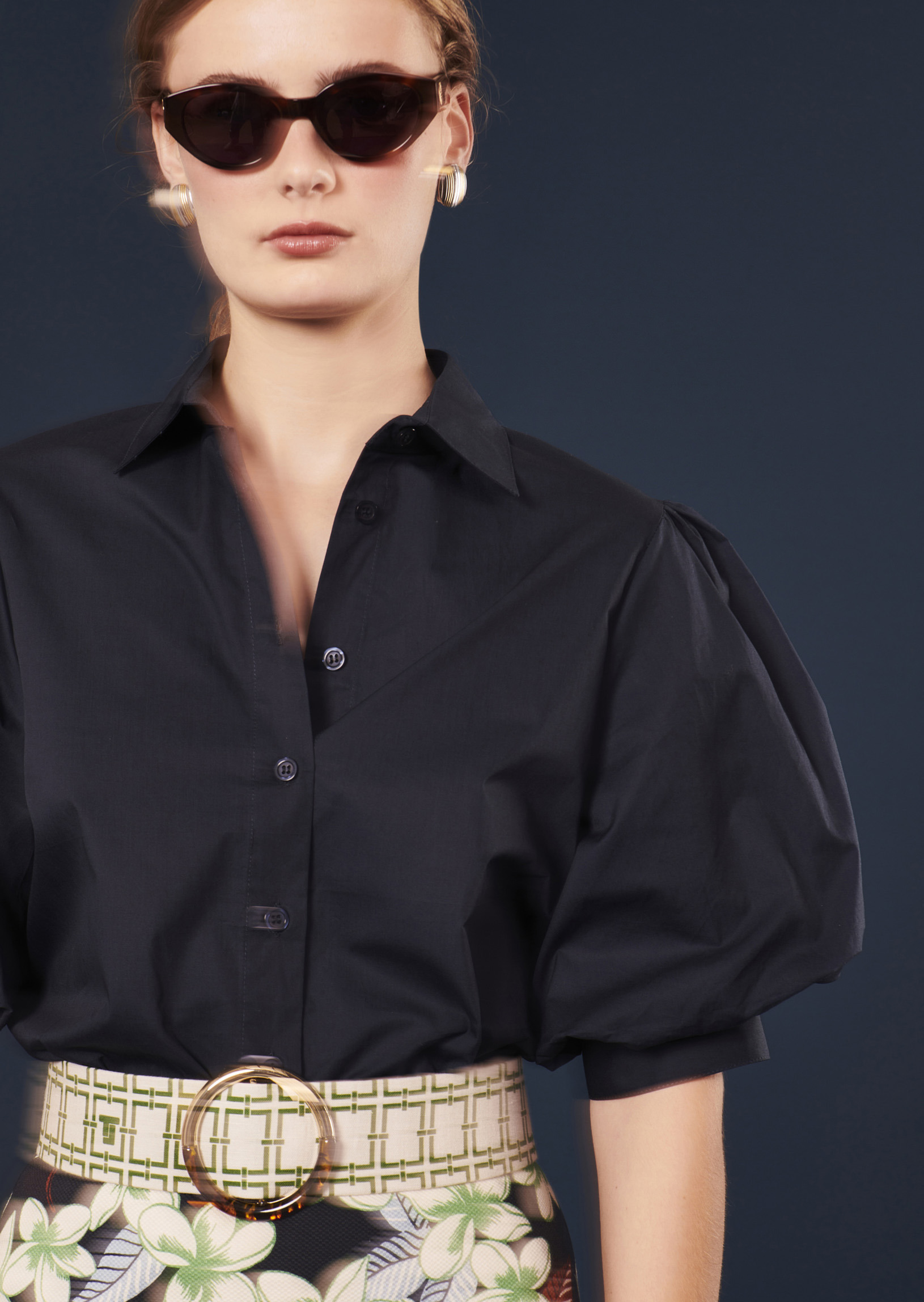 Chemise Calypso-Nocturne en Coton Biologique Gots