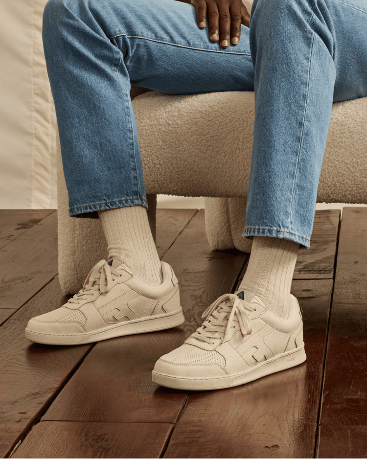 Baskets écrues