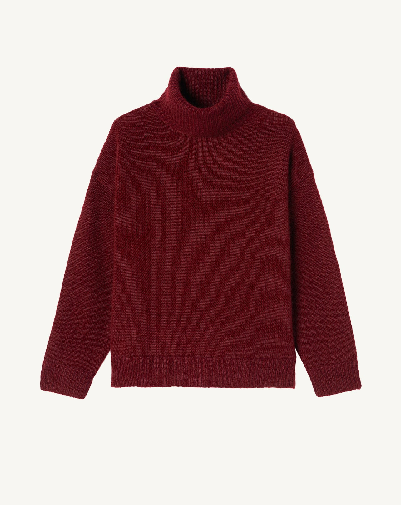 Col roulé oversized mohair - Femme - PRUNELLIER