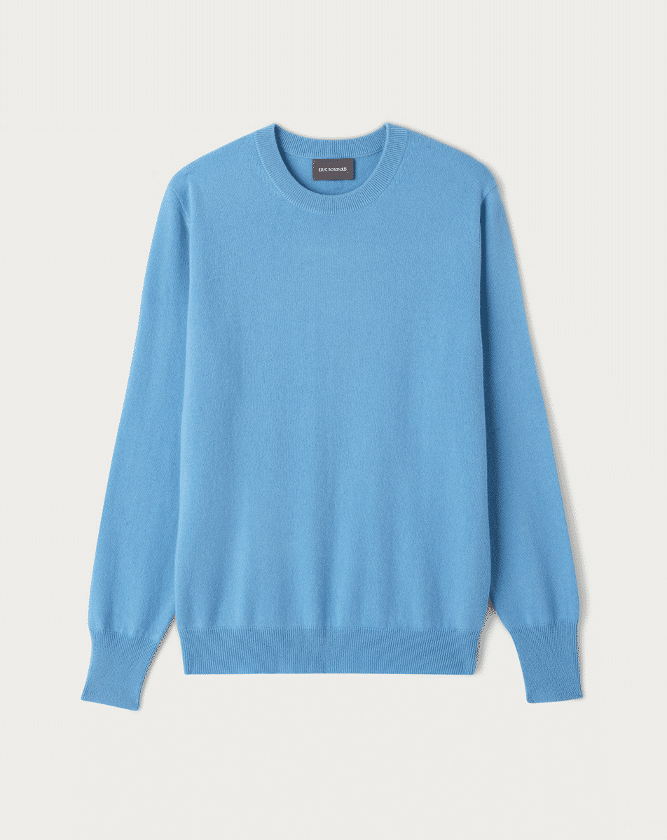 Pull col rond classique - Homme - AQUA