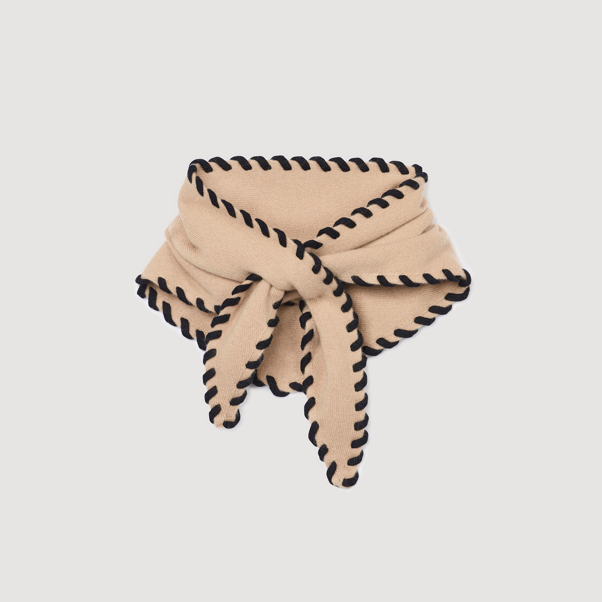 Col foulard en laine et cachemire