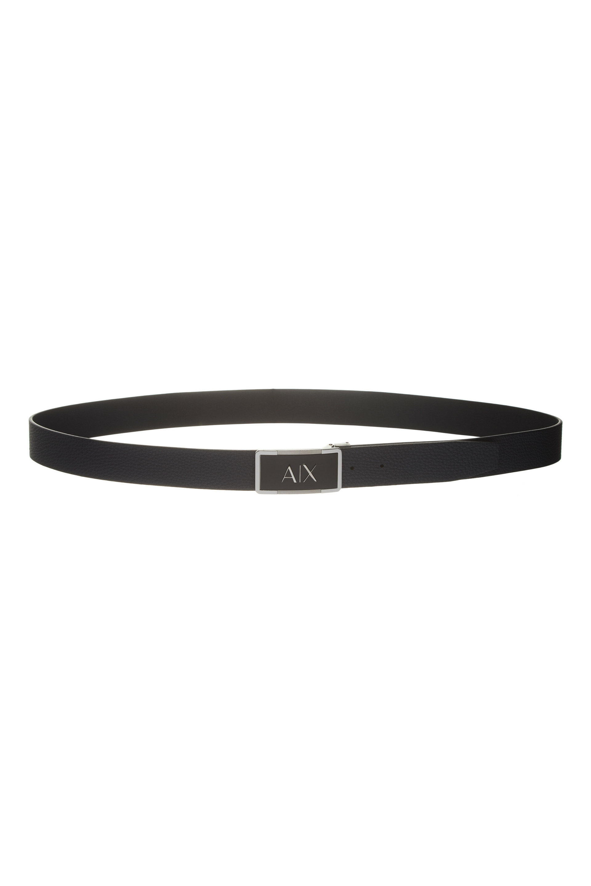 Ceinture homme double noir/marine