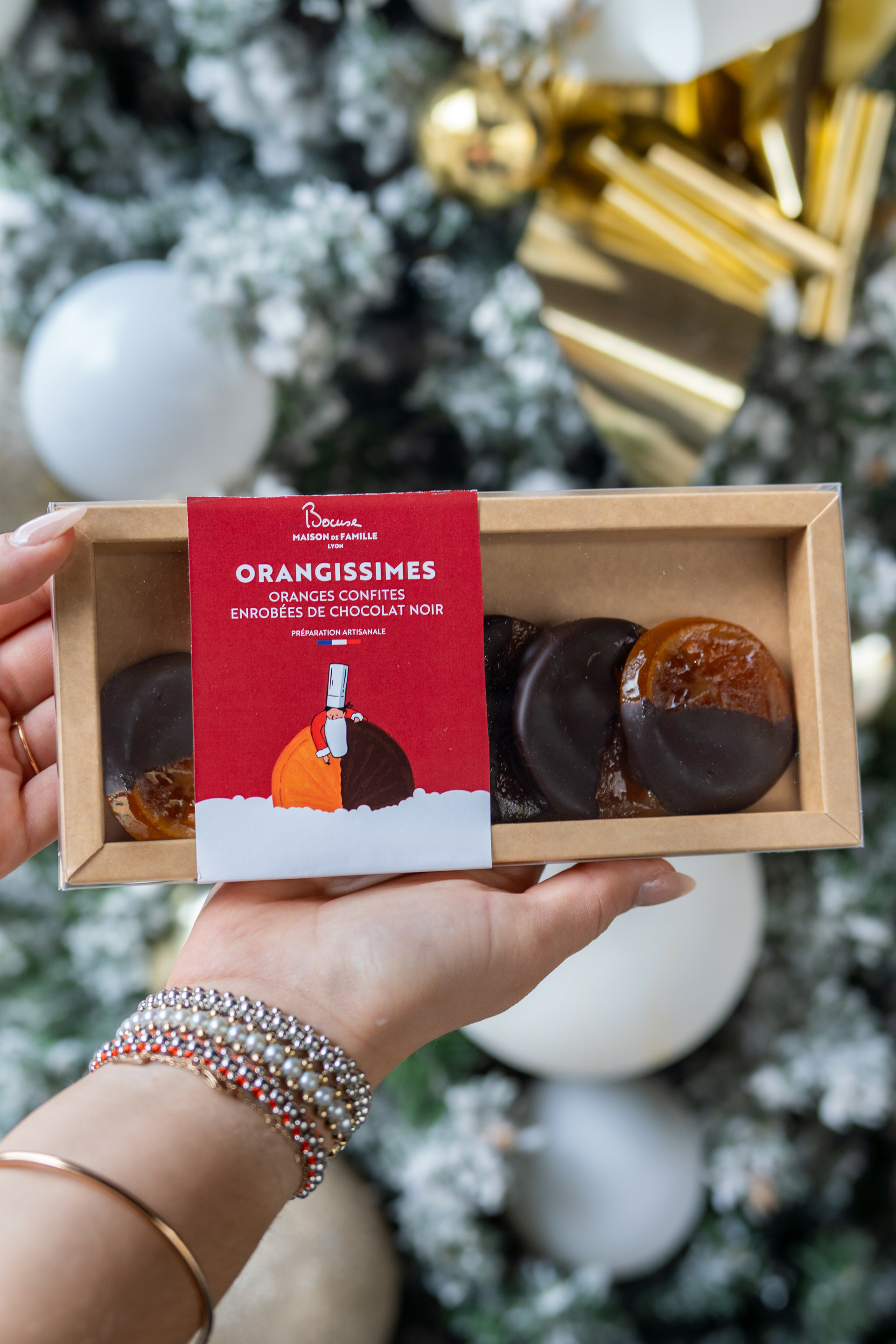 Oranges confites au chocolat