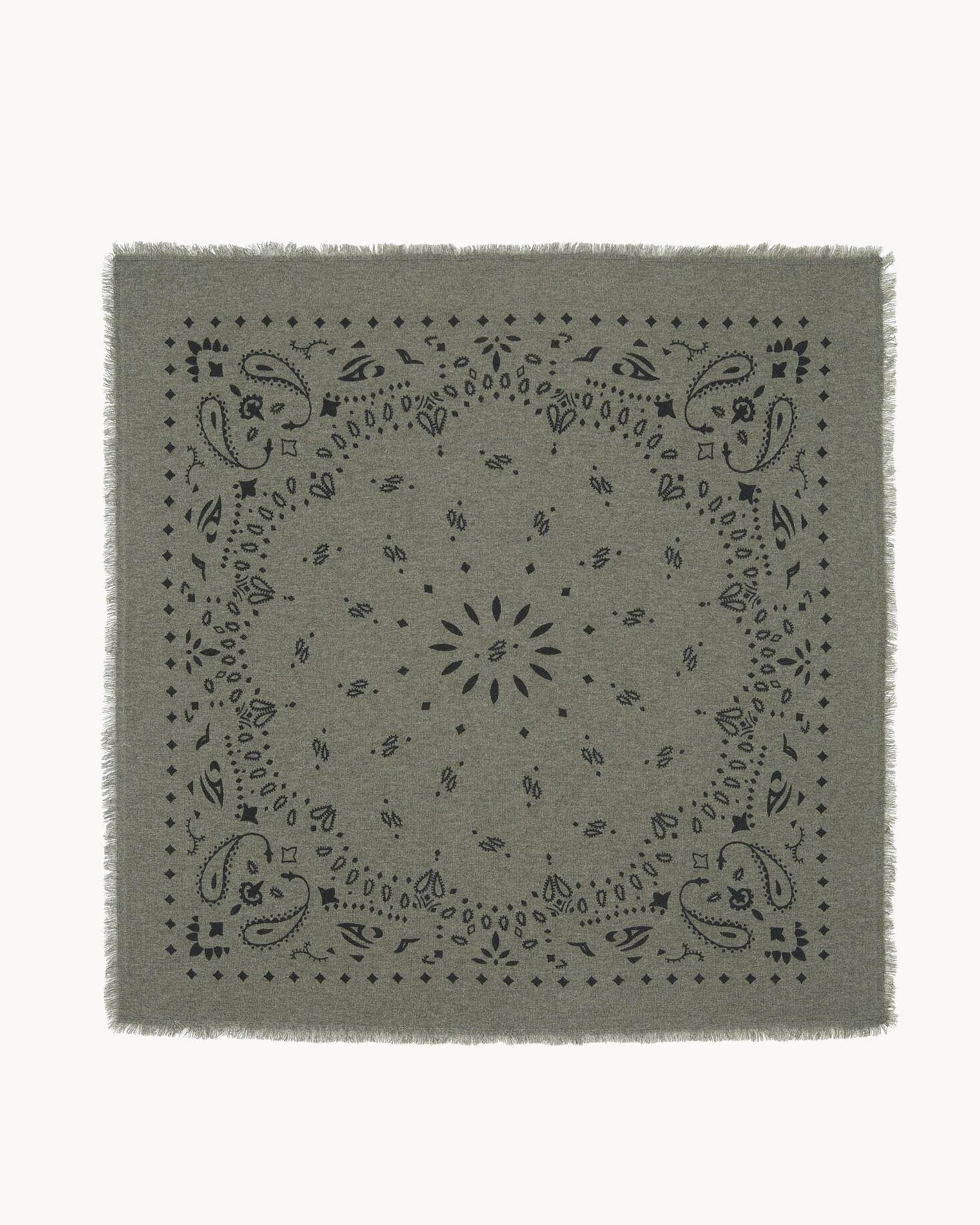 Bandana Hachiko Grand Bandana Cachemire Imprimé, 2 fils