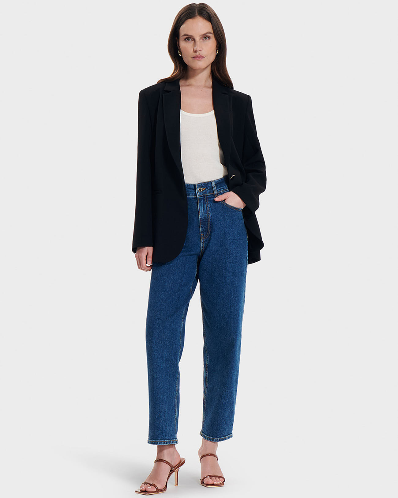 Veste Victorina Noir en Polyester