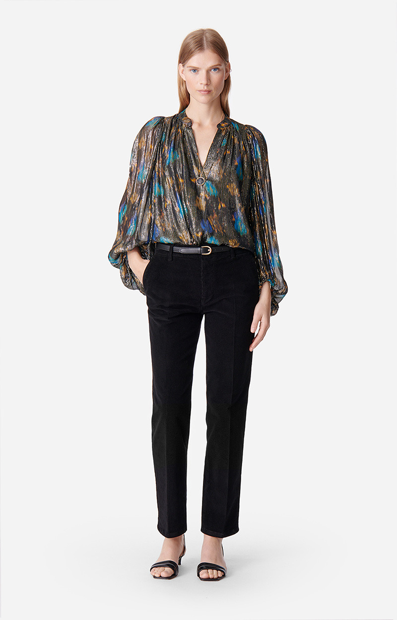 Pantalon Dandy En Coton Mélangé