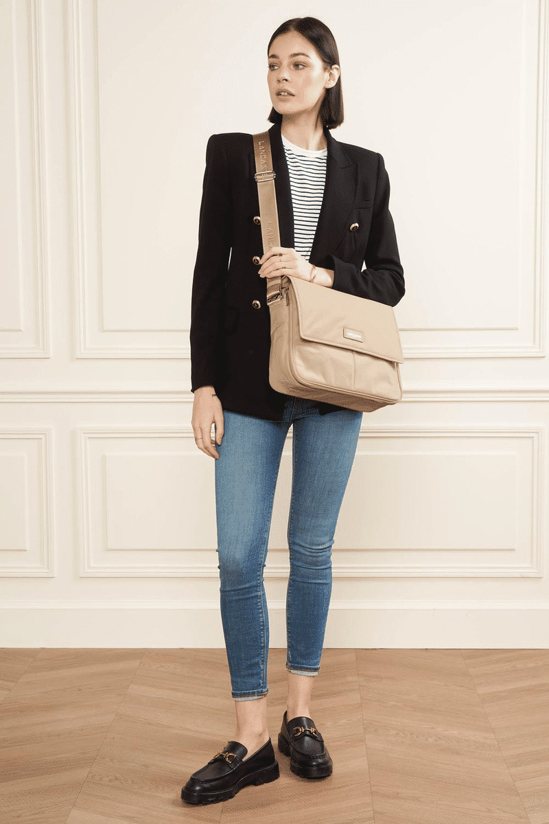 Sac gibecière A rabat aimanté L Basic Vita