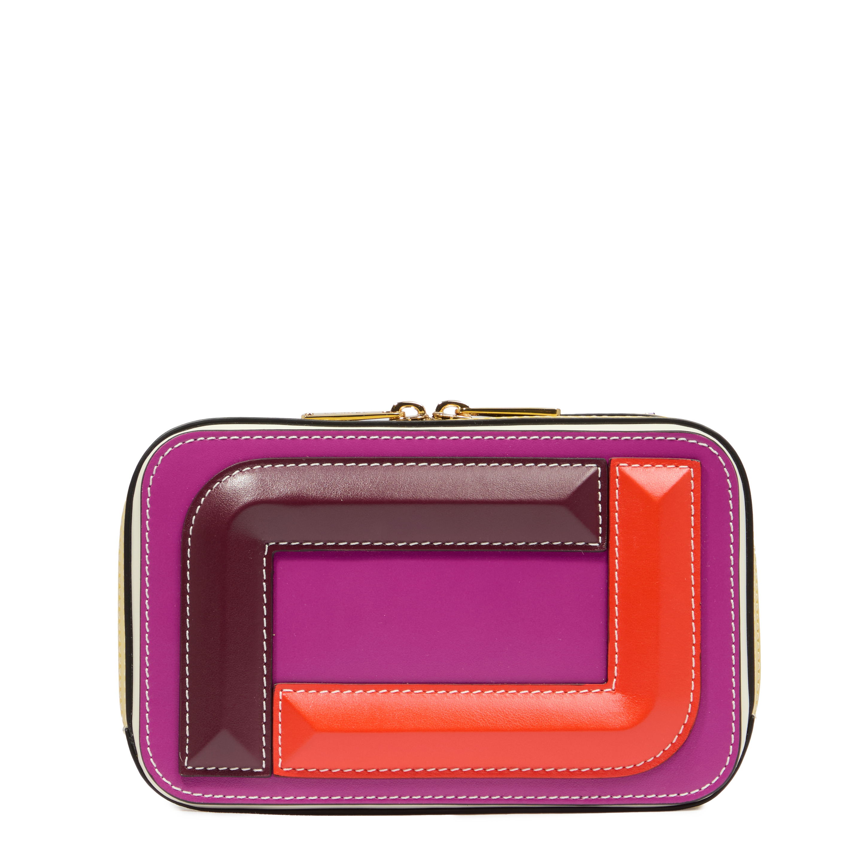 ANGELE CUIR DE LANCEL - SAC CAMERA - Multicolore