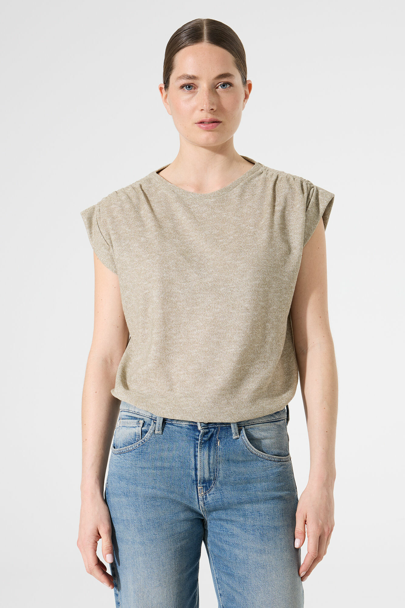 Women T-shirt Green