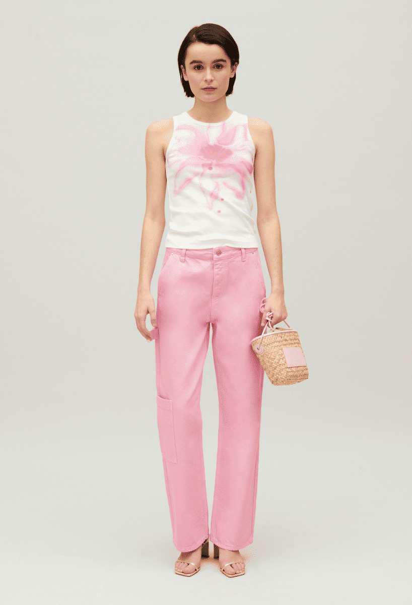 Jean Pierre droit cargo rose