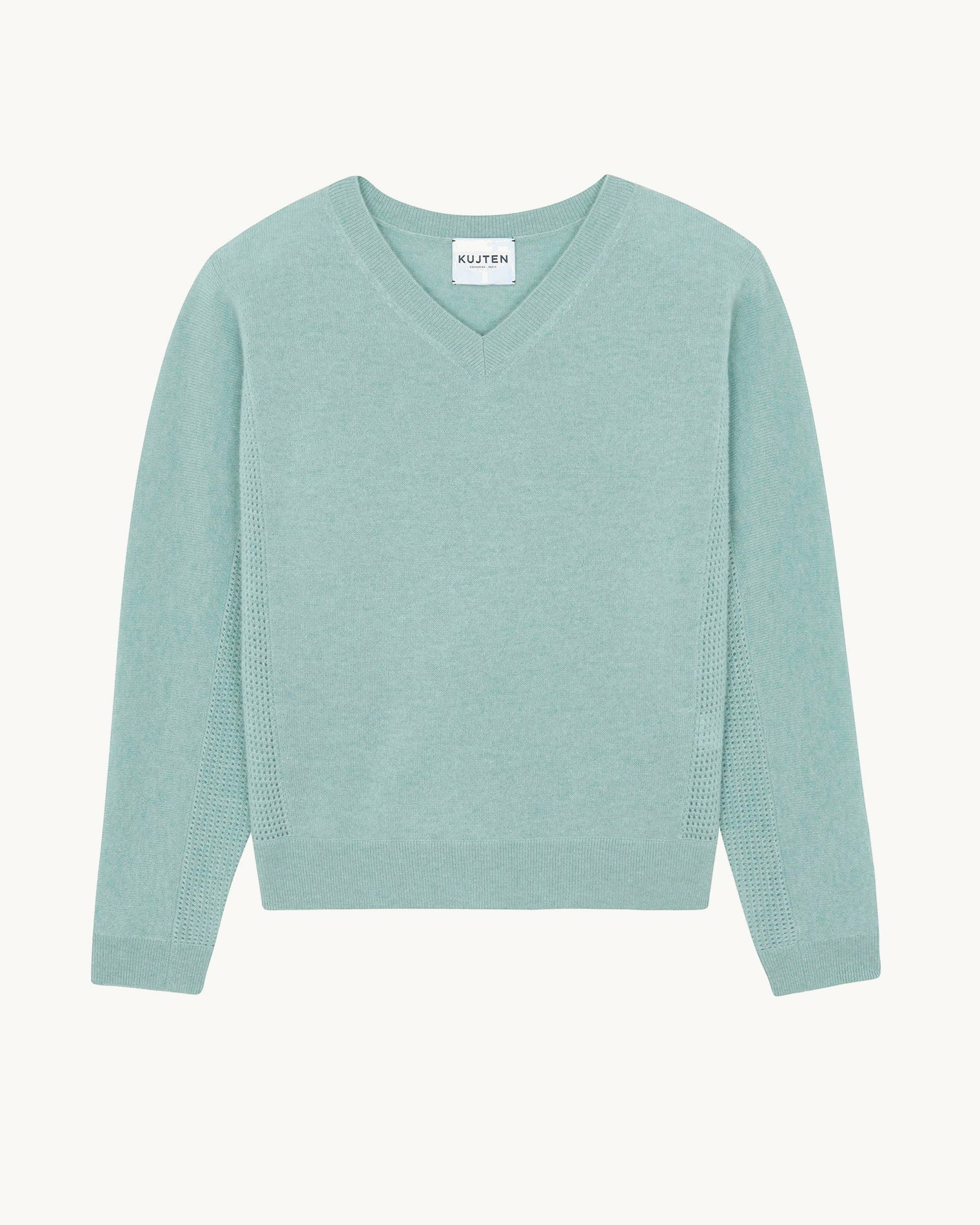 Pull Maylise vert céladon