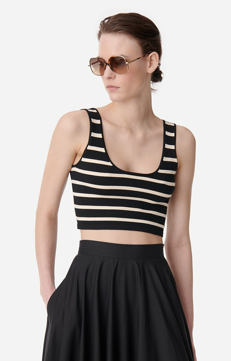 Top Calou En viscose mélangée