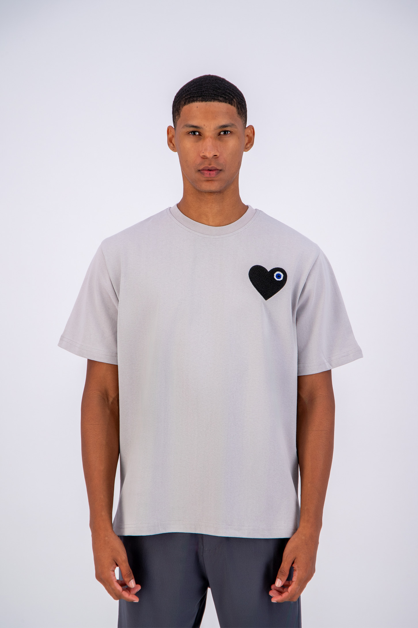 T-SHIRT COEUR CHIC