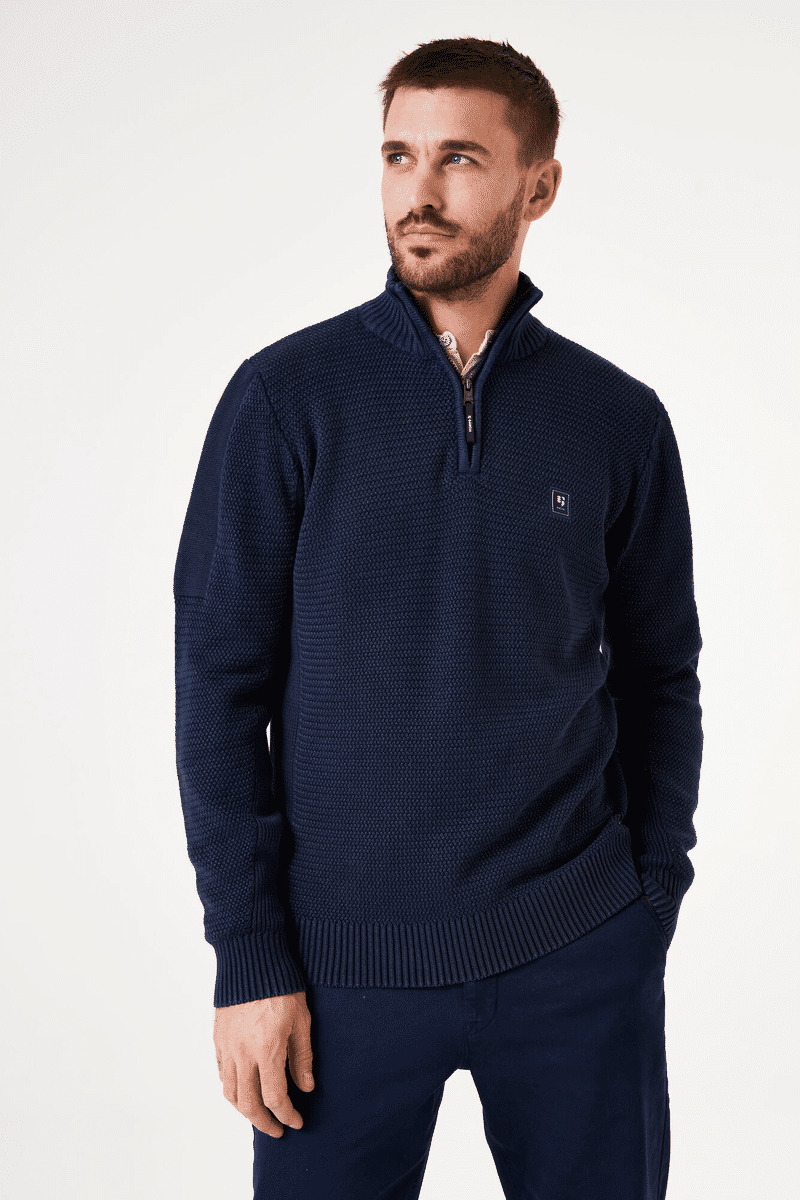 Men Sweater Blue
