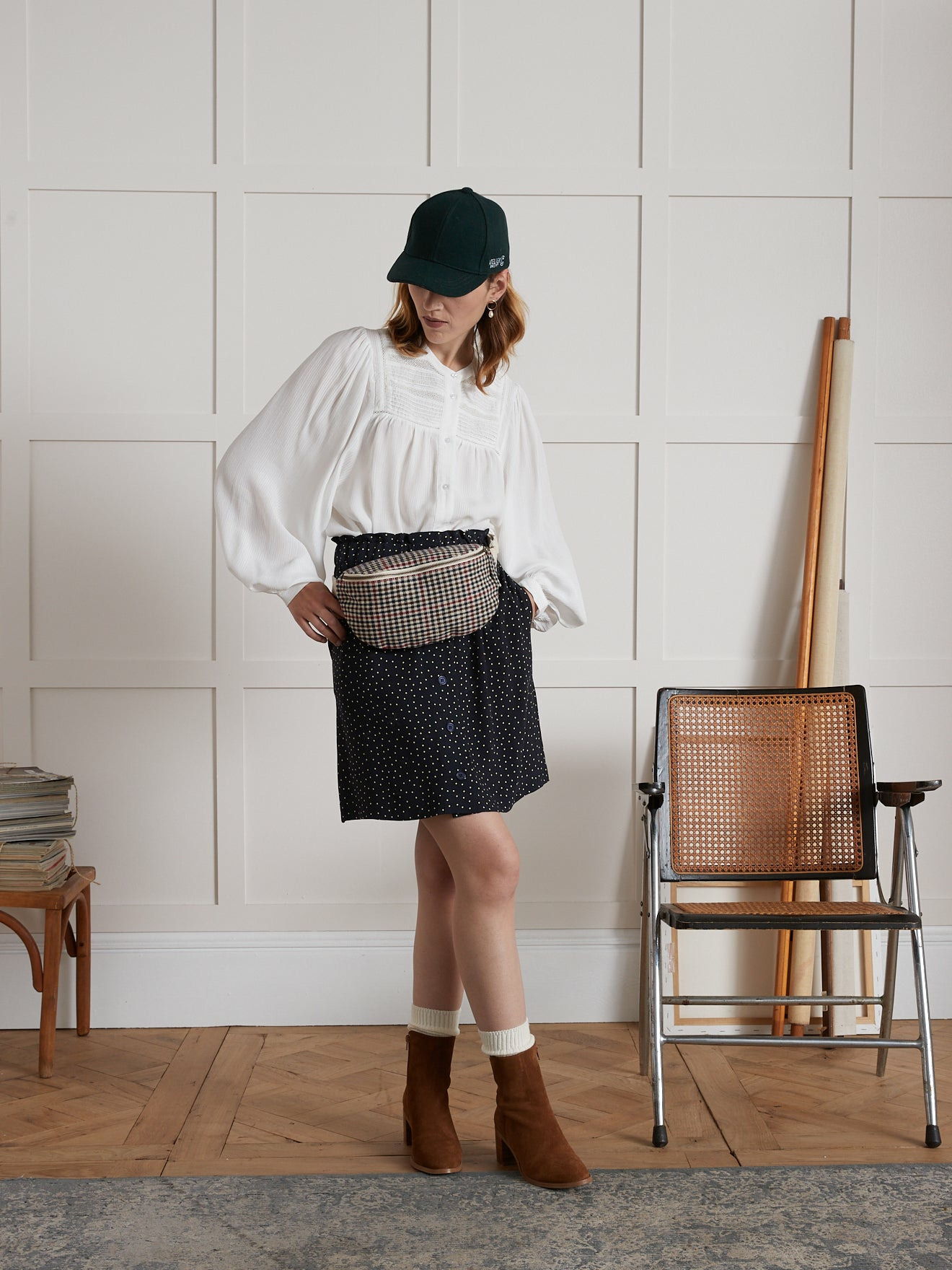BLOUSE DOBBY FLUIDE