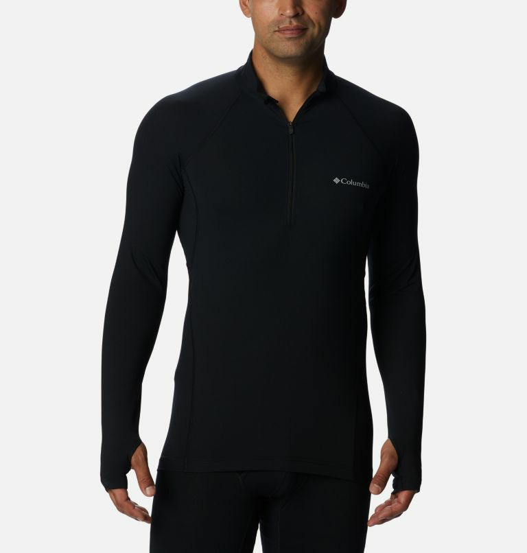 Midweight Half Zip Homme Noir