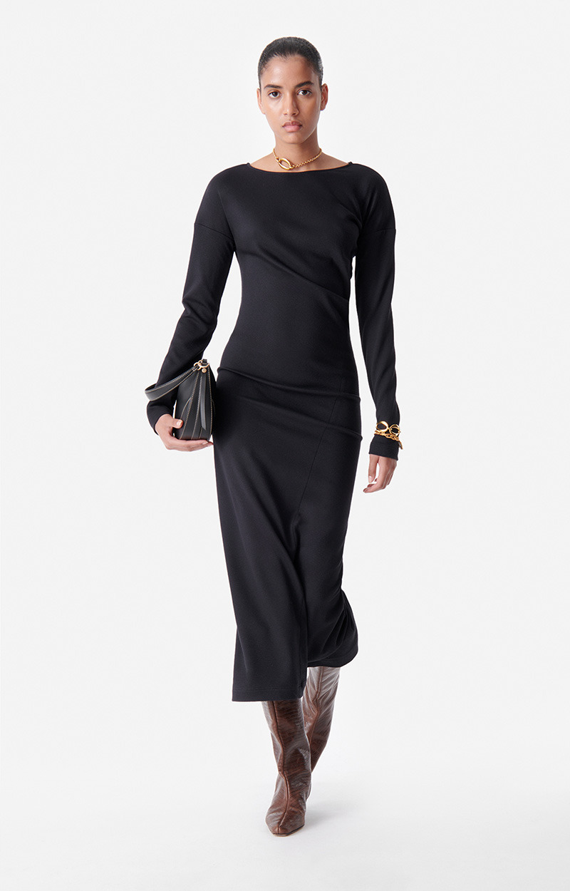 Robe Dalamee En Viscose Mélangée