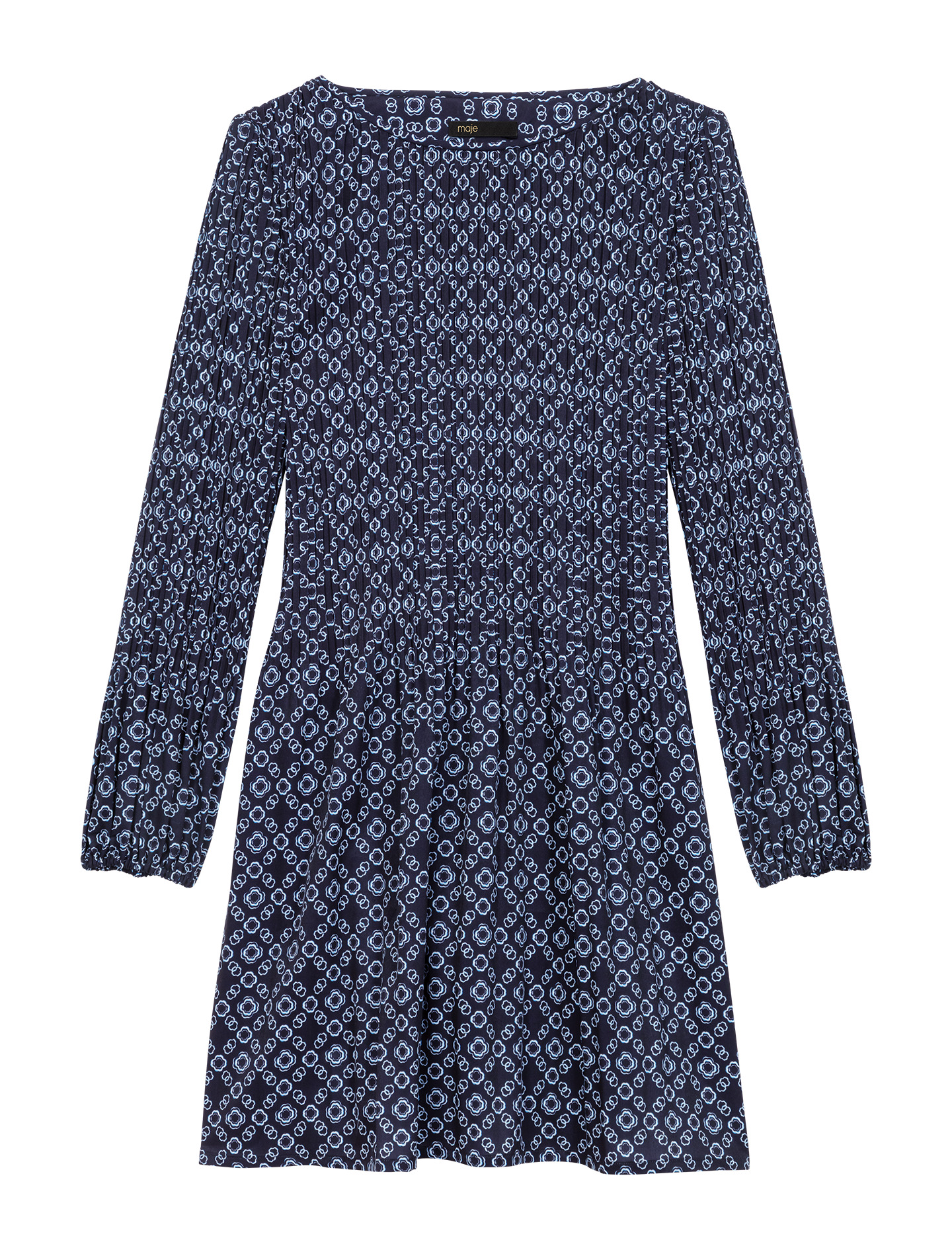 Robe courte imprimé Clover