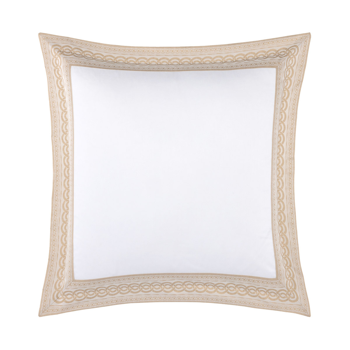 Yves Delorme - Taie d'oreiller en satin blanc, Joyau