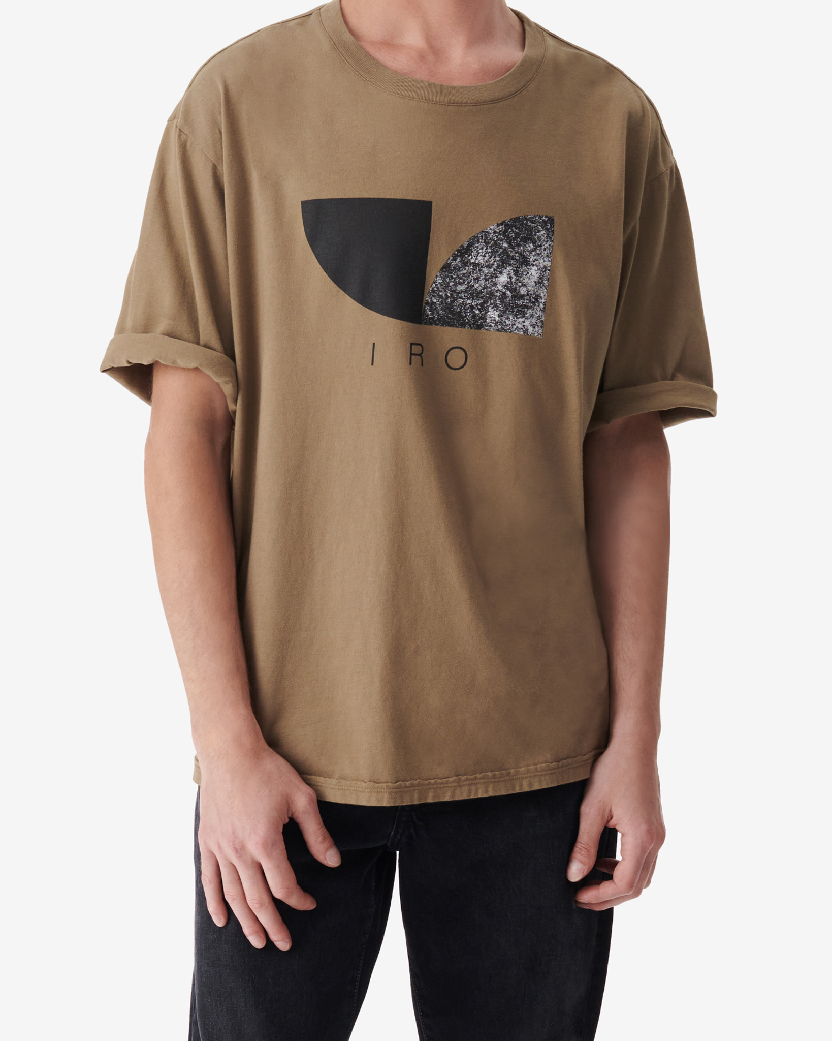 T-Shirt Imprimé Col Rond Ouri