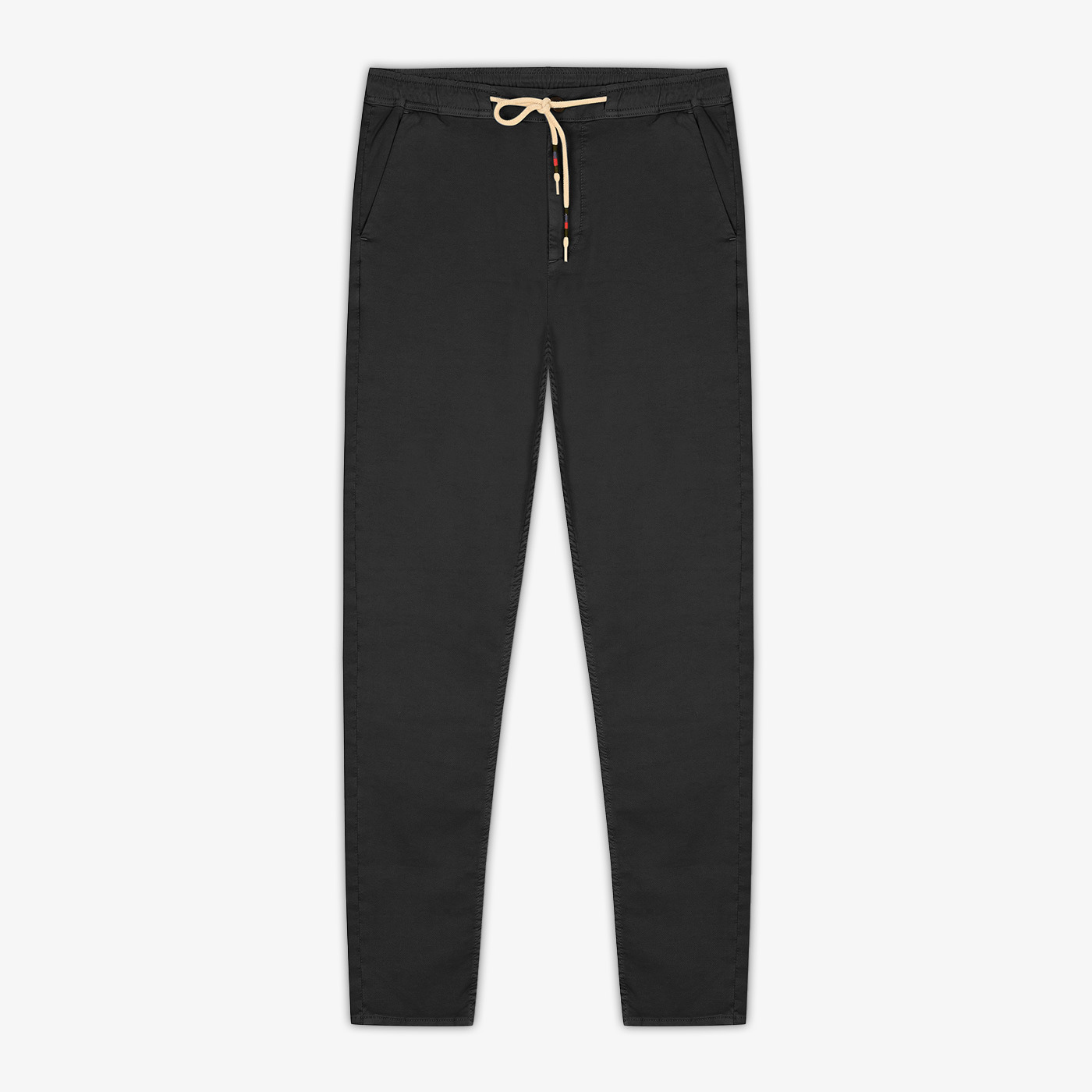 Chino 738 taille élastiquée gris anthracite