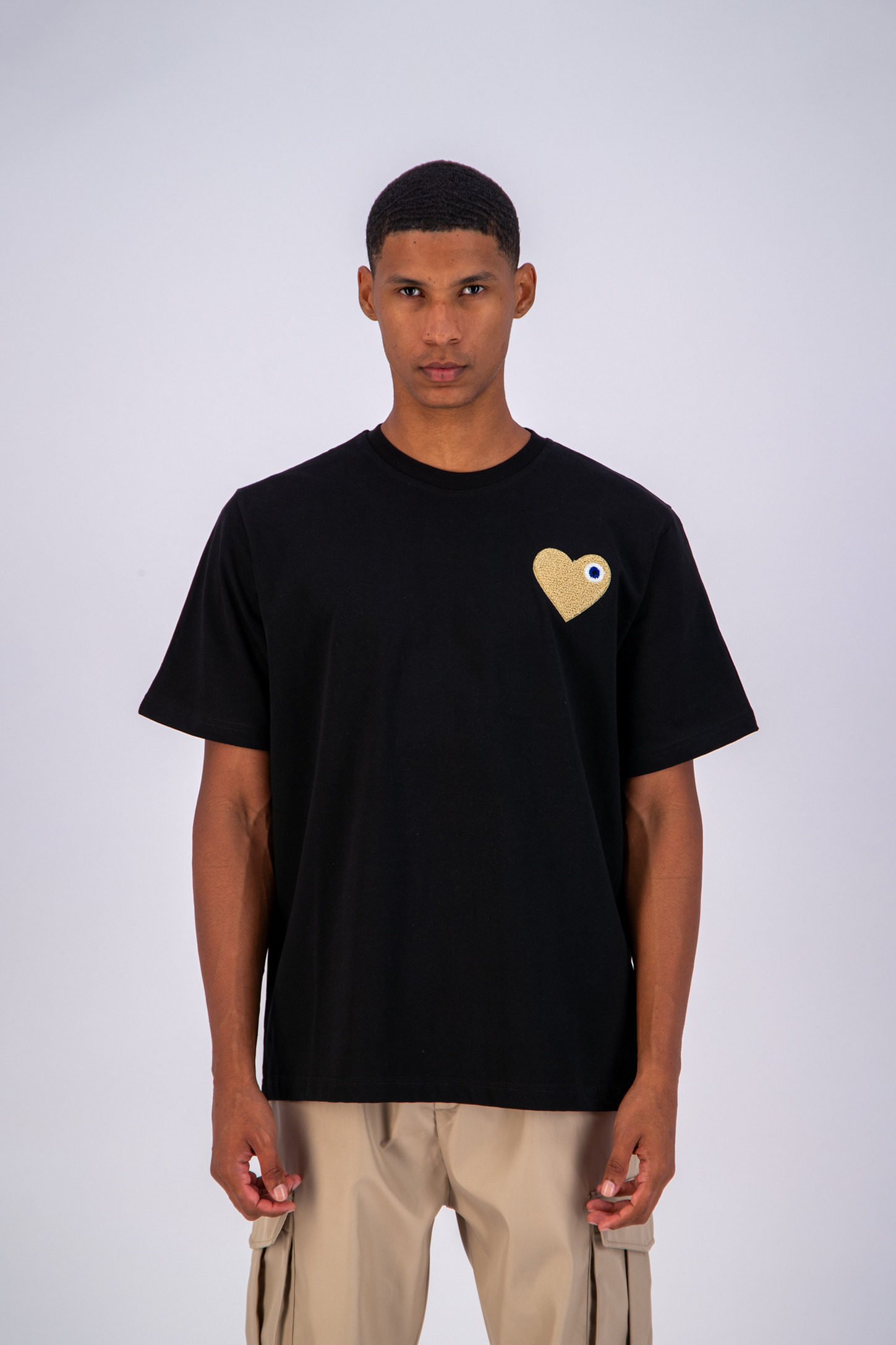 T-SHIRT COEUR CHIC