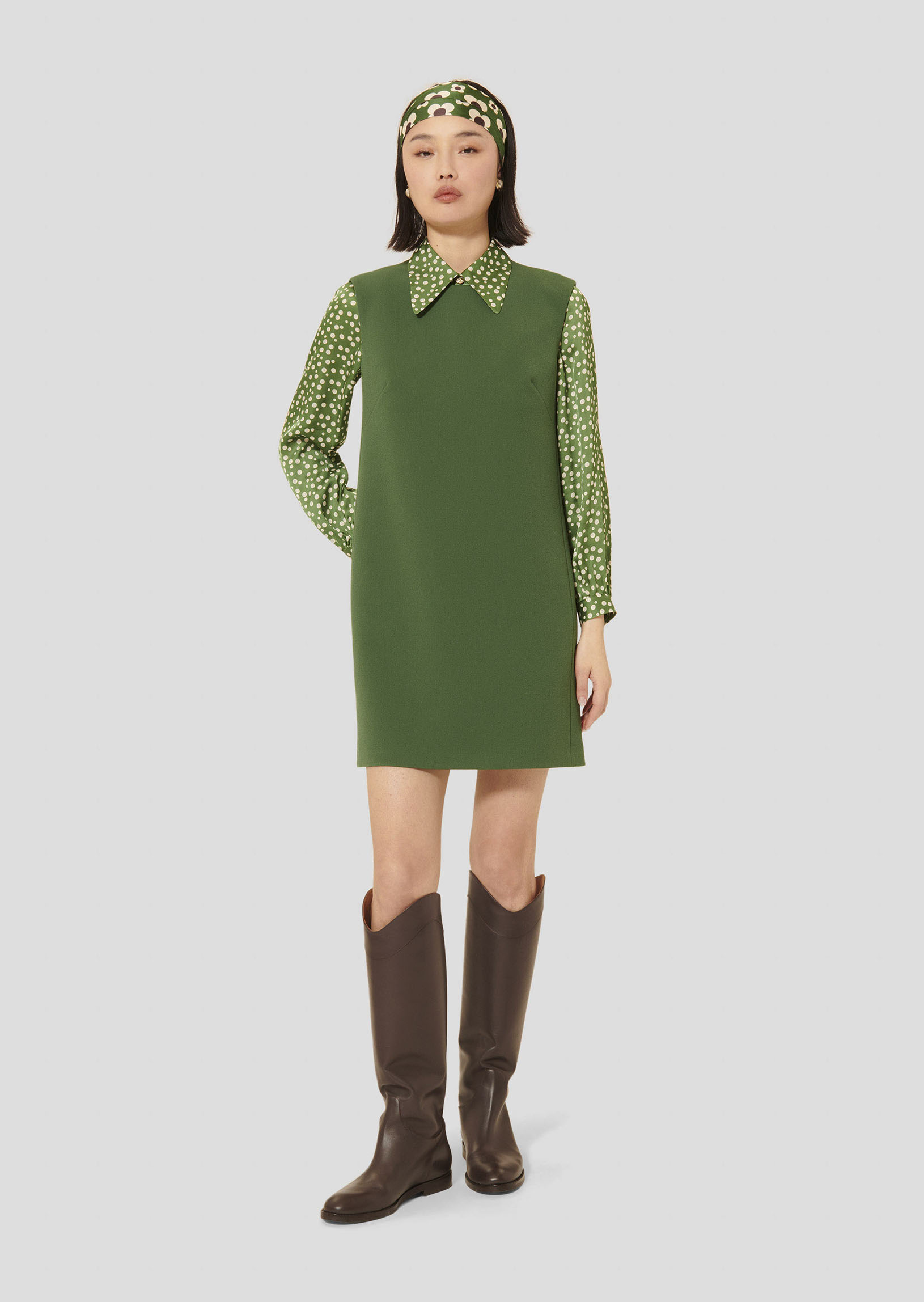 Robe Rinaldie-Cactus en Polyester Recyclé