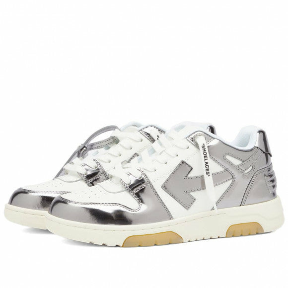 Off-White Out Of Office Mirror Sneaker White/Silver