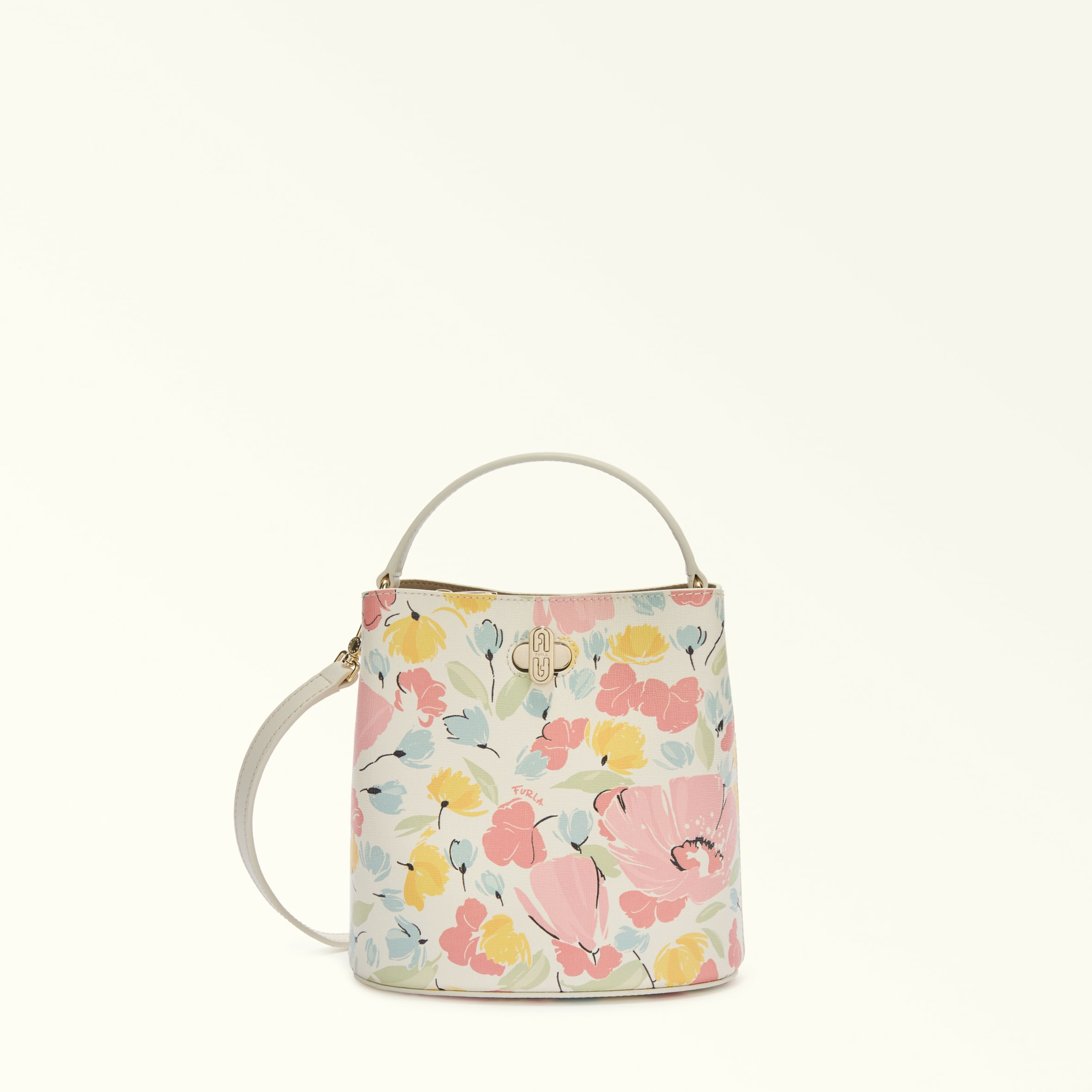DANAE MINI BUCKET BAG - VITELLO KERIA