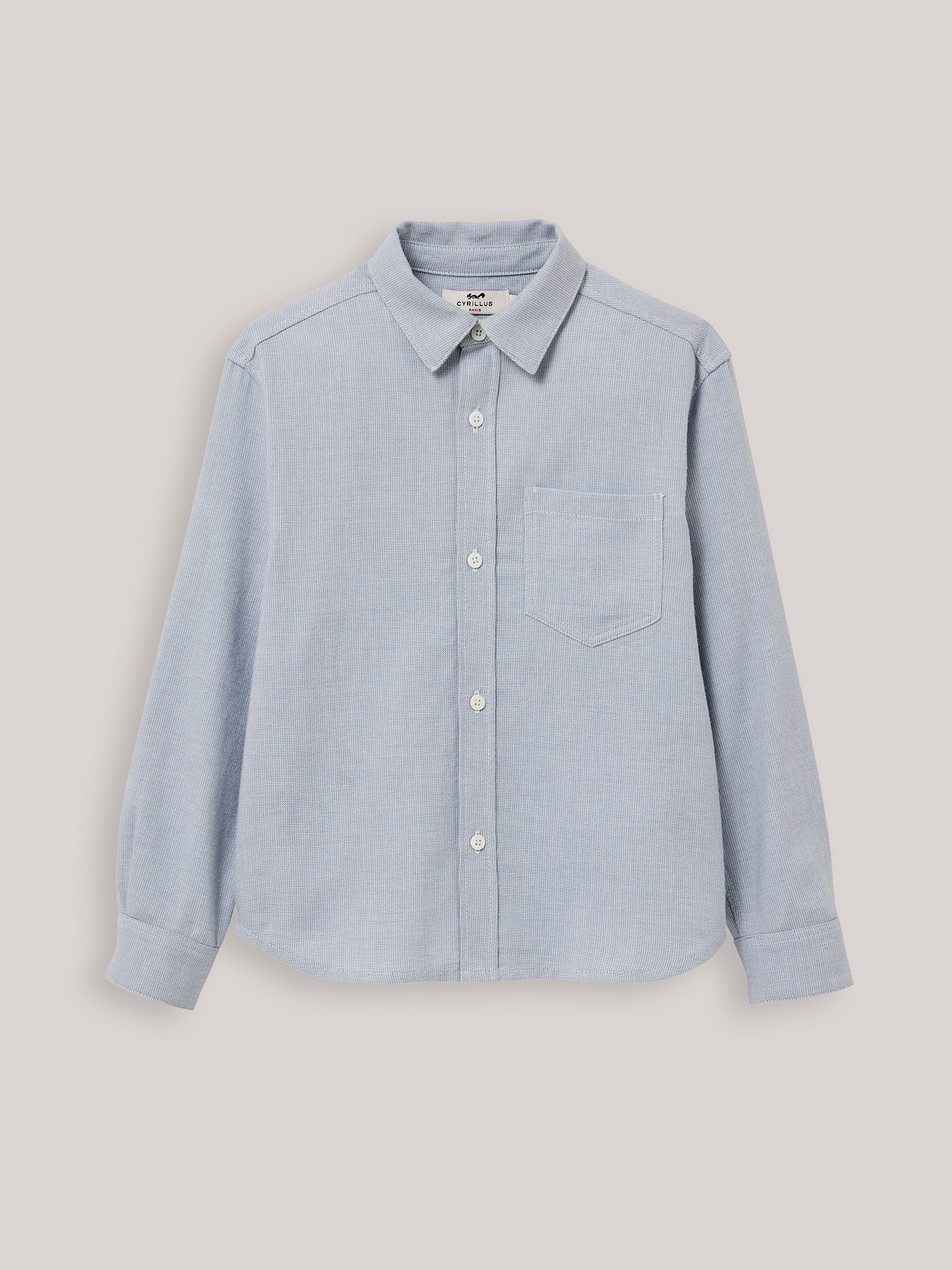 CHEMISE FLANEL FAUX UNI