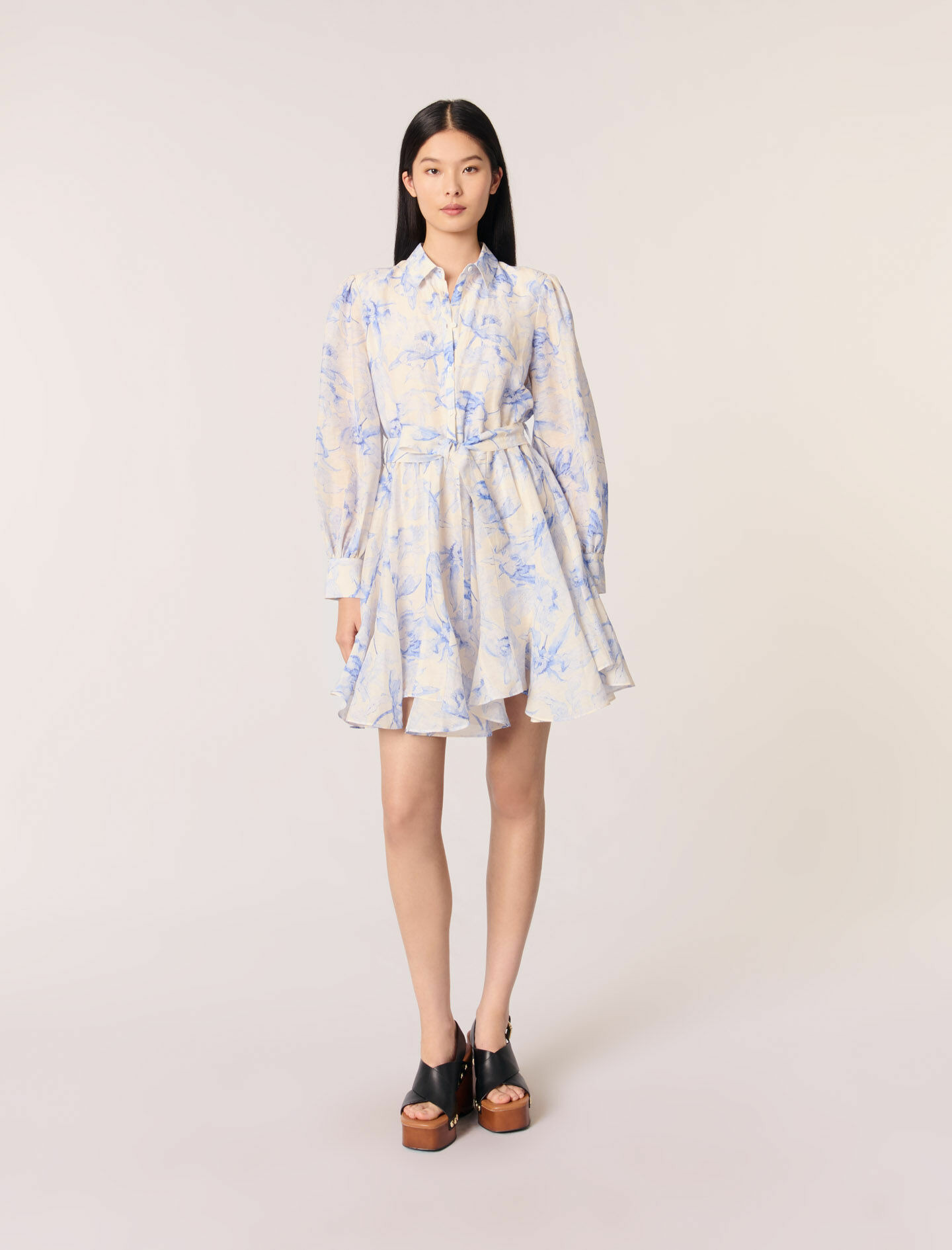 Robe chemise imprimée