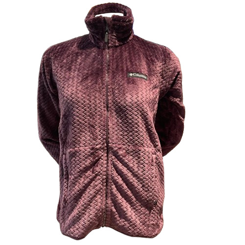 W RUBY LAKE FULL ZIP FLEECE Bordeaux